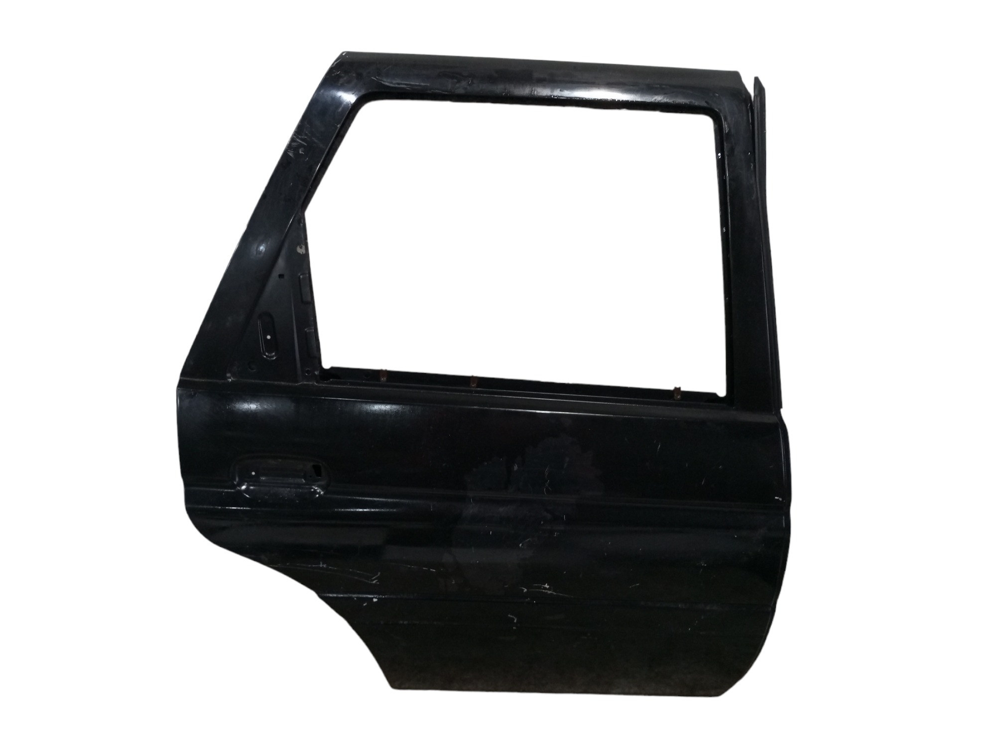 Porta Escort 97 98 99 2000 2001 2002 Traseira Direita Ford Traseira Direita Preto 1