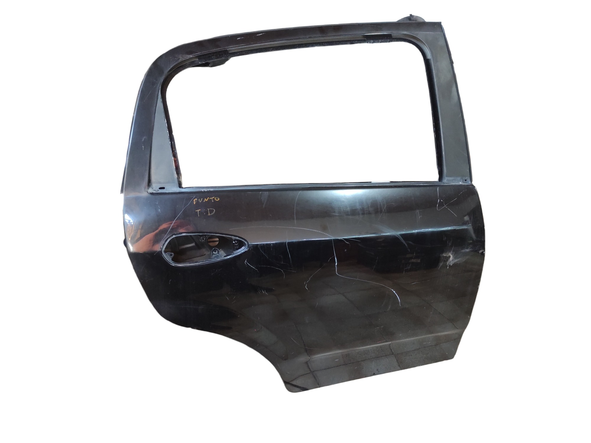 Porta Traseira Punto Fiat Lado Direito 2007 2008 2009 2012 3