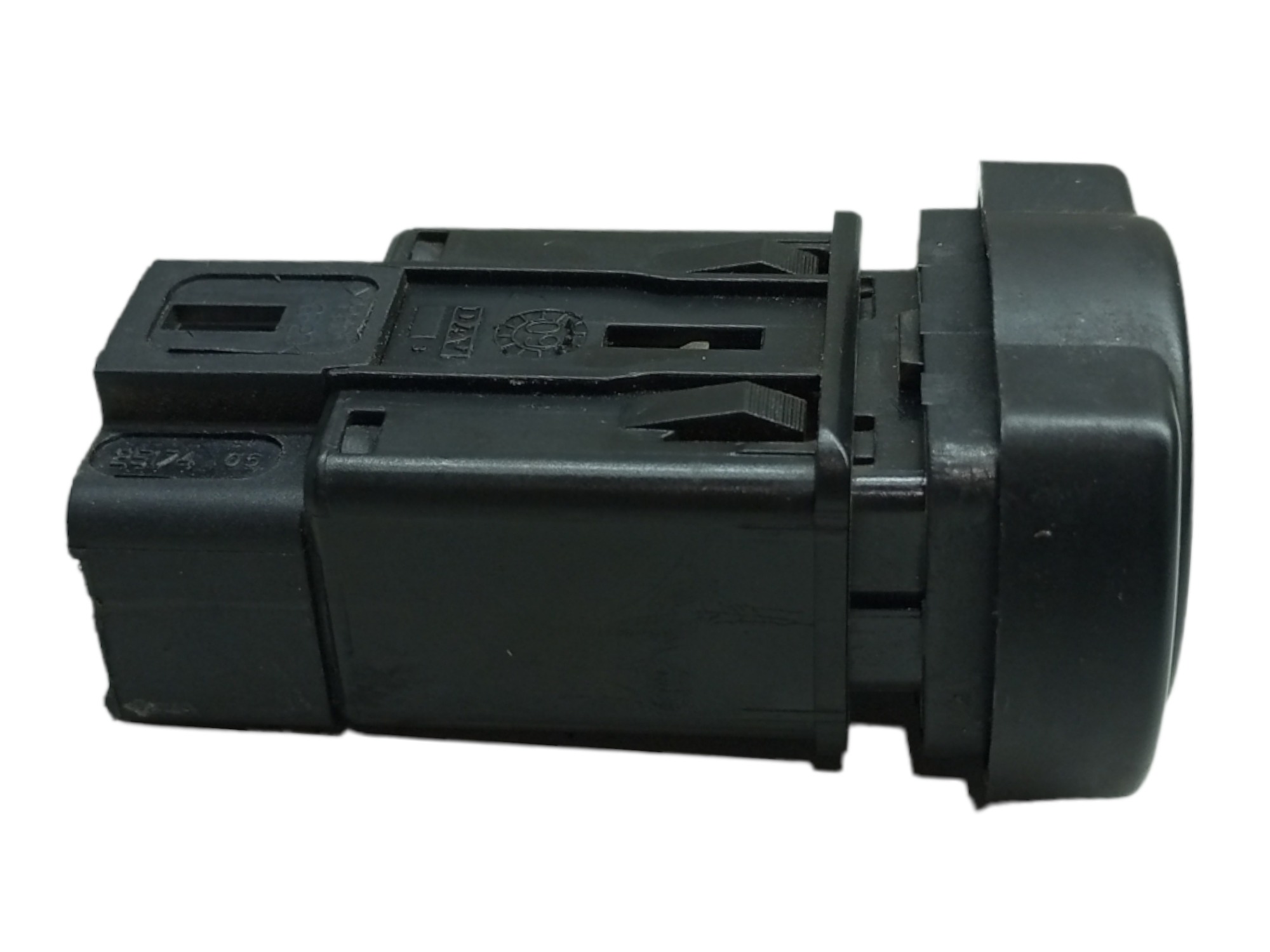 Botao Pisca Alerta Logan Sandero Renault 2008 2009 2010  Preto 2