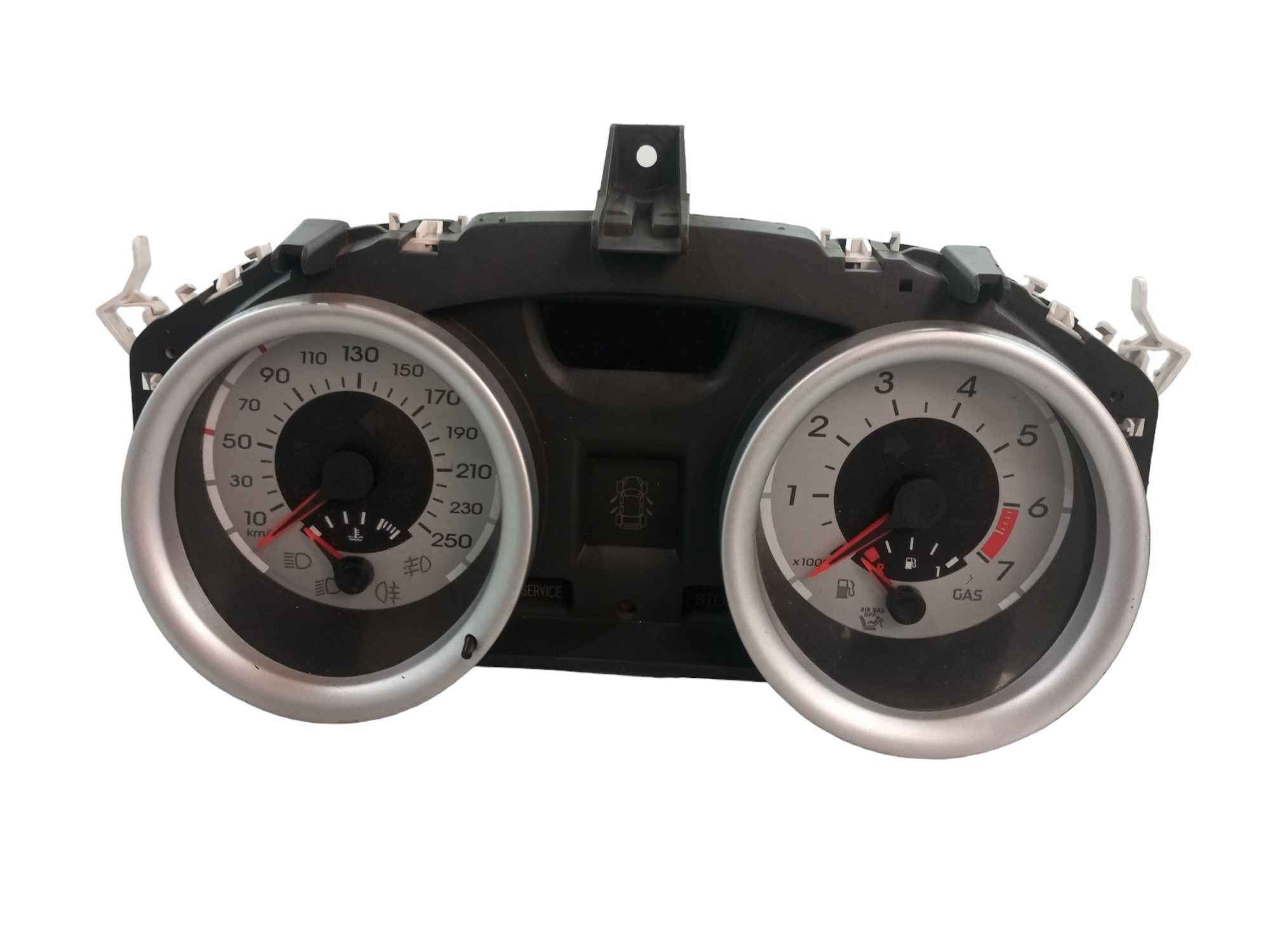 Painel Instrumento Velocimetro Megane Renault 2007 2008 2012 Preto 1