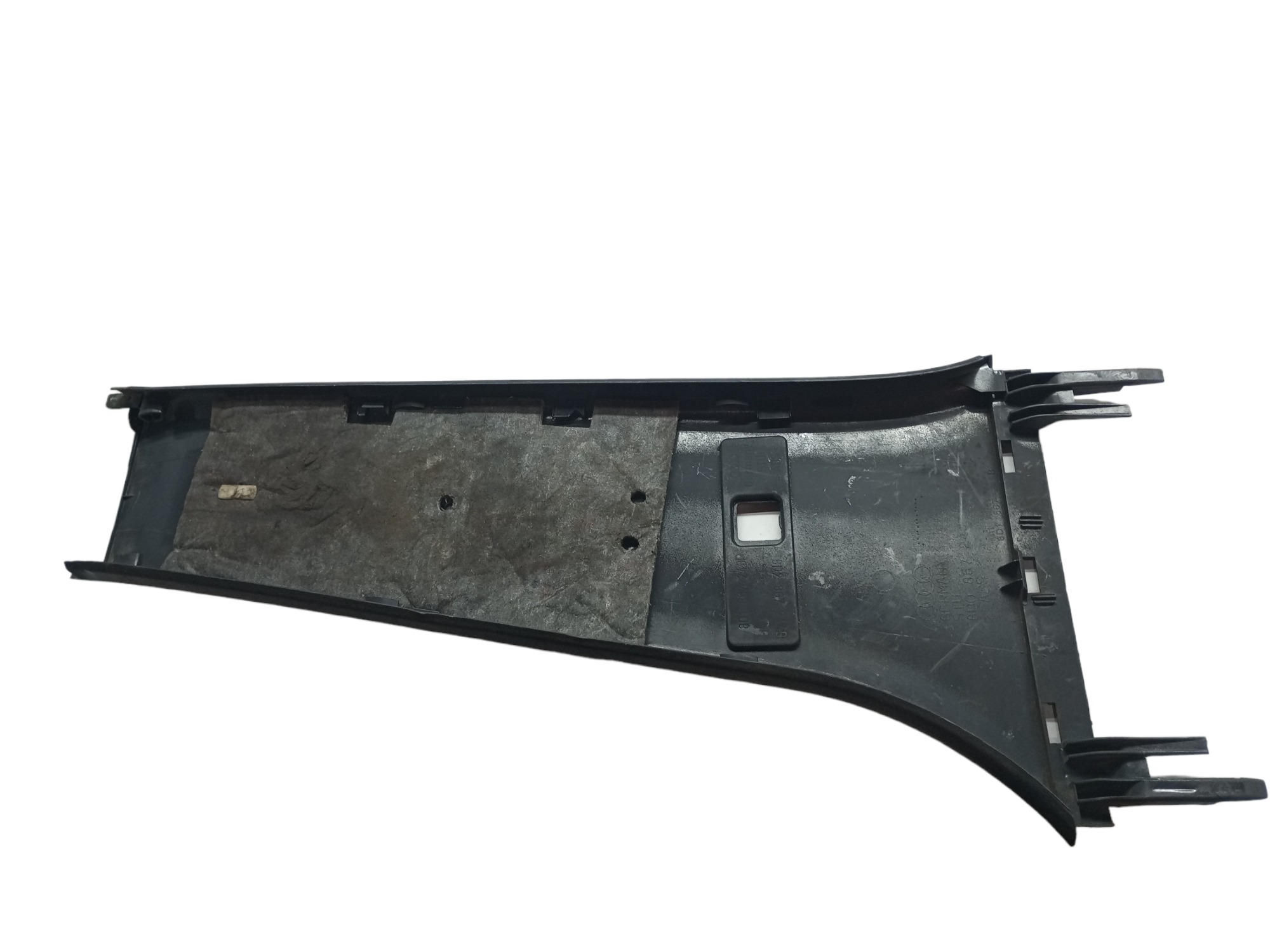 Moldura Acabamento Coluna Central Audi A4 97 98 99 Esquerdo Preto 7