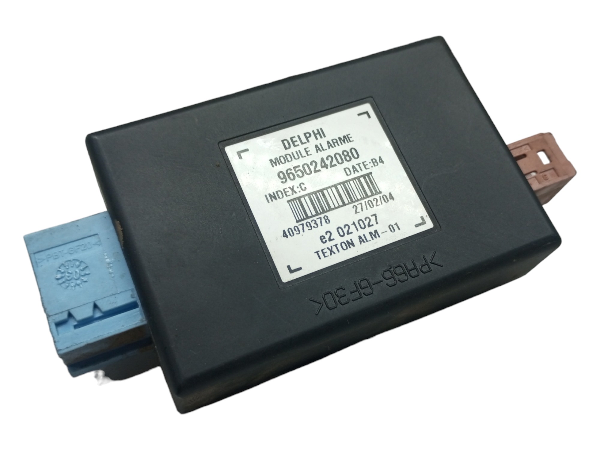Sensor Central Alarme Peugeot 307 2004 2005 2006 2007 2008 Preto 4