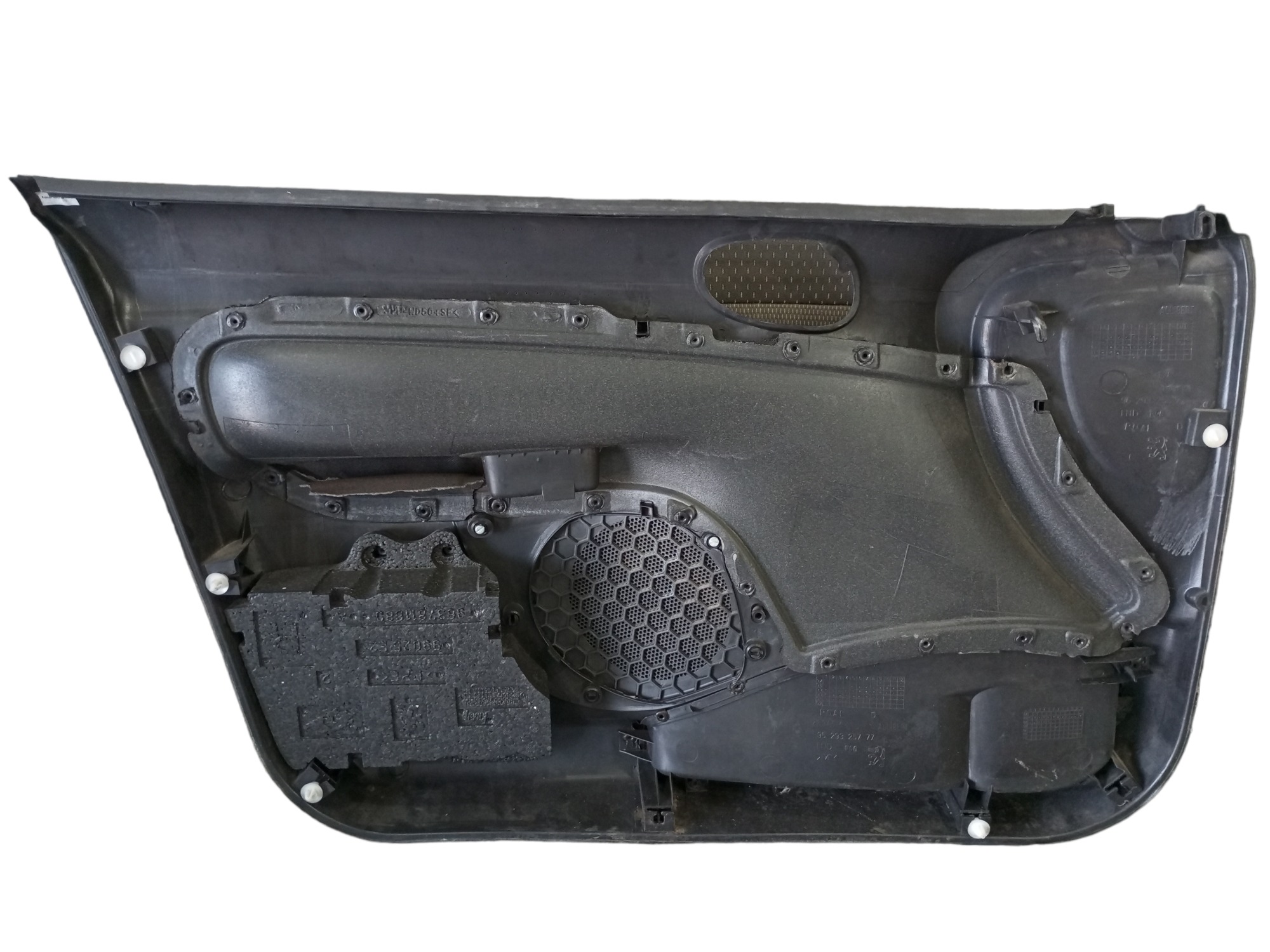 Forro De Porta Peugeot 206 Dianteira Direita 2002 2006 Preto 3