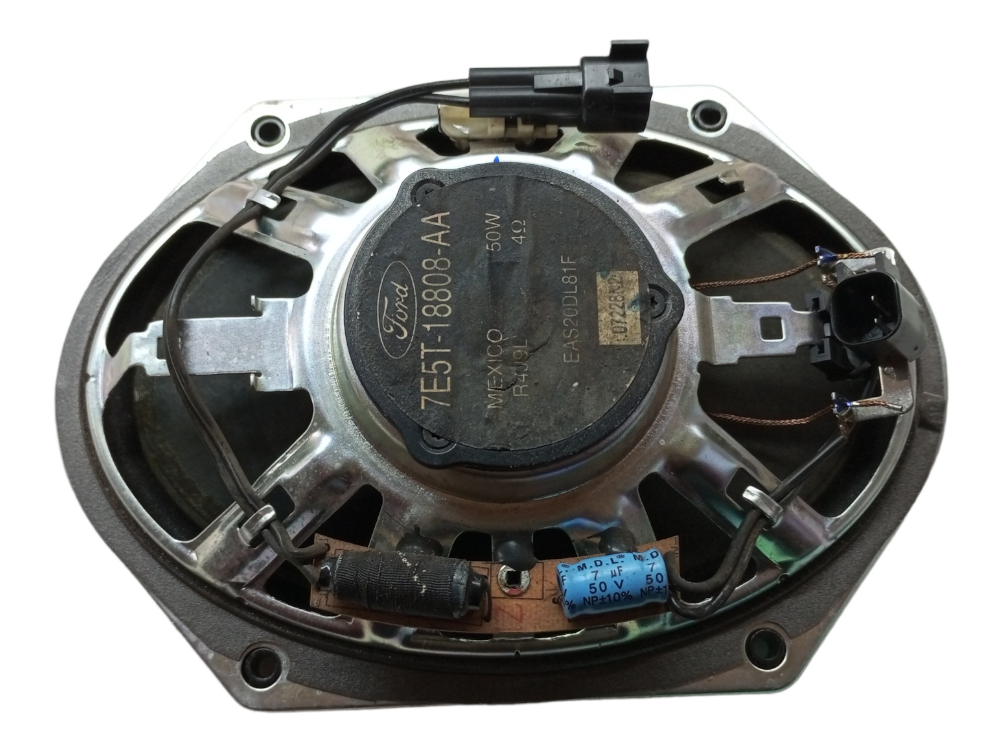 Alto Falante Porta Ford Fusion 2007 2009 Dianteira Direita Preto 7