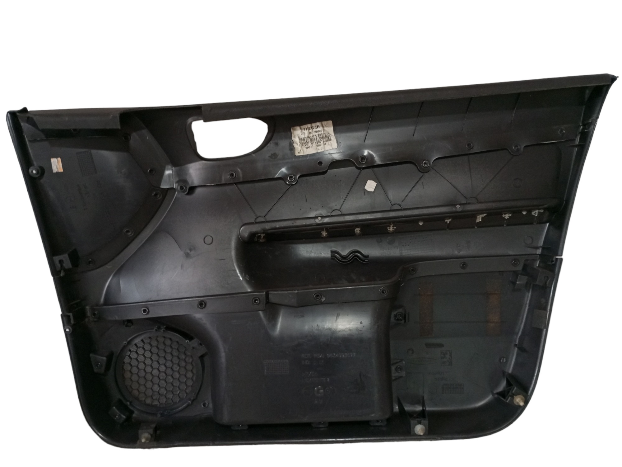 Forro Porta Peugeot 307 2005 2006 2007 Dianteira Esquerda  Preto 6