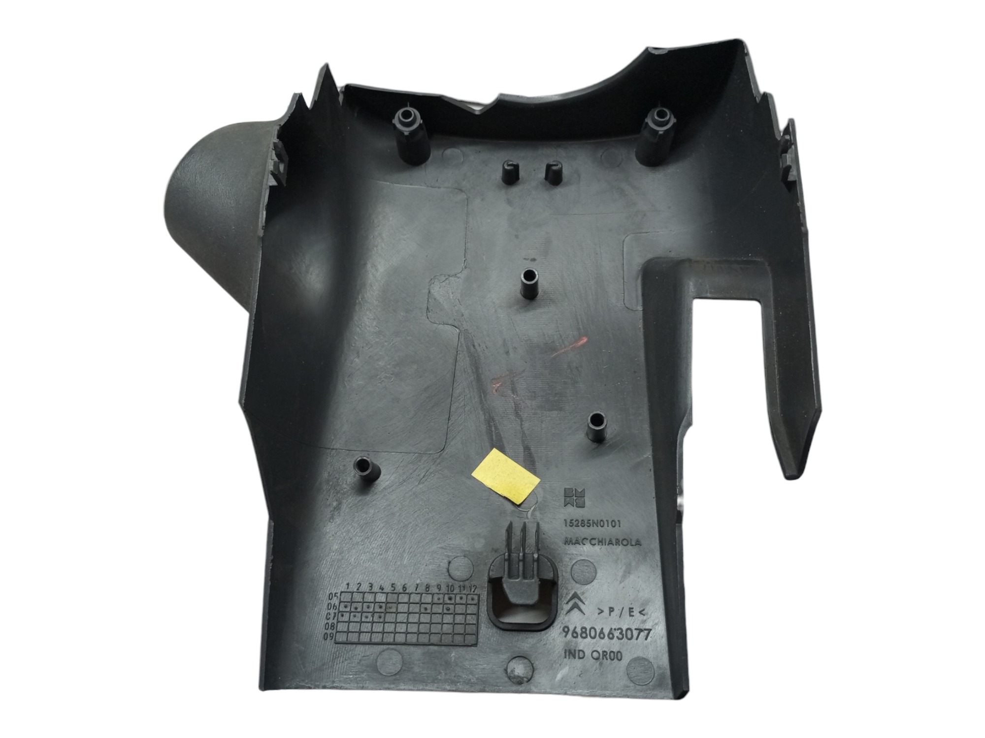 Capa Chave Seta Citroen C3 2003 2006 2009 2012 Inferior 5