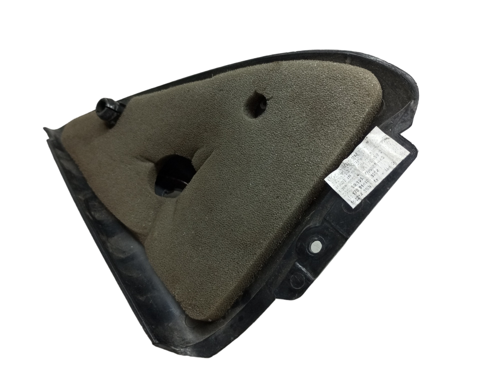 Moldura Interna Retrovisor Gol Vw 96 97 98 99 Lado Direito Preto 4