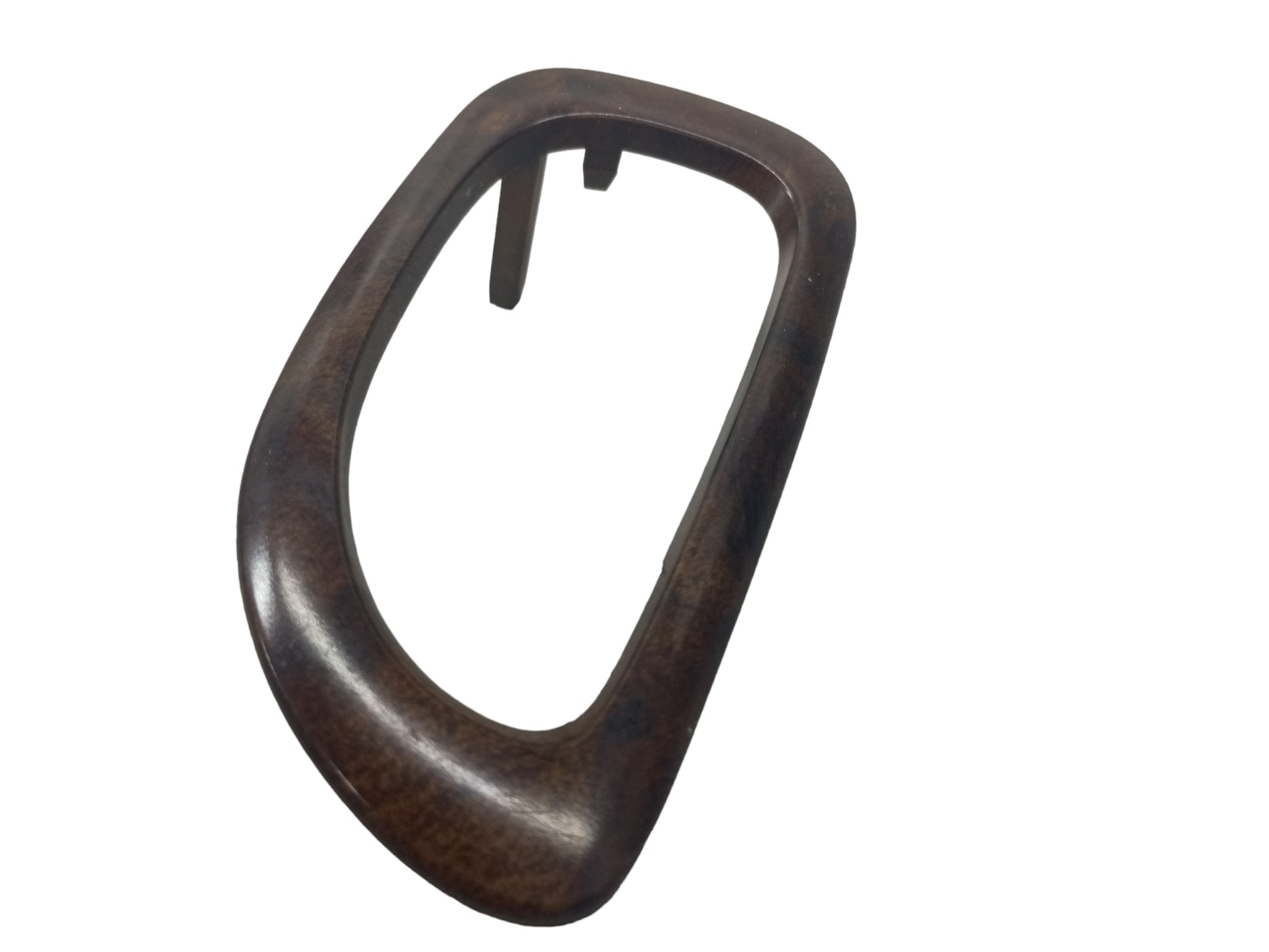 Moldura Macaneta Porta Peugeot 307 2007 Dianteiro Direito  Marrom Dianteira 2