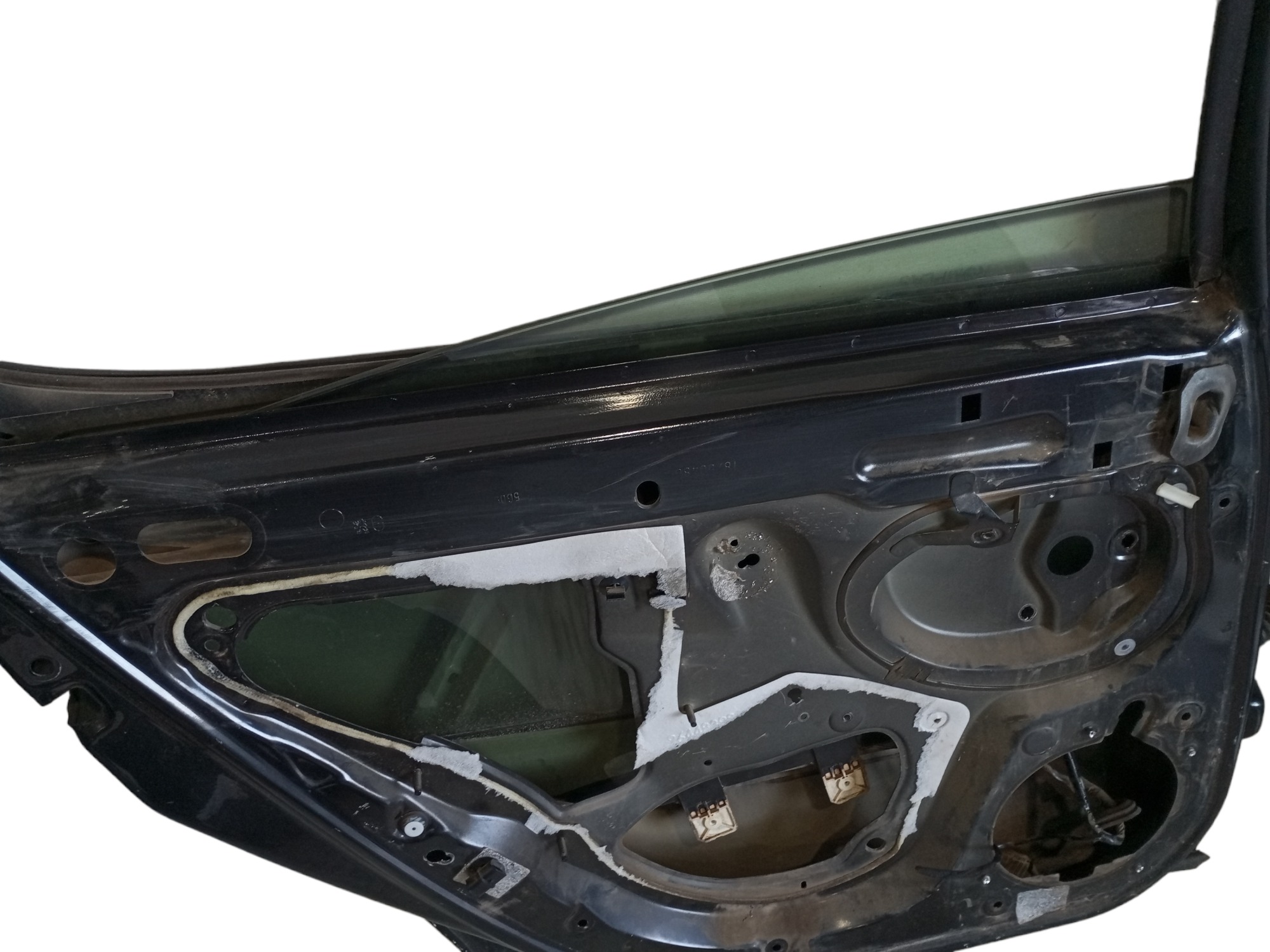 Porta Peugeot 407 2006 2007 2008 2009 Traseira Esquerda  Traseira Esquerda Preta 7