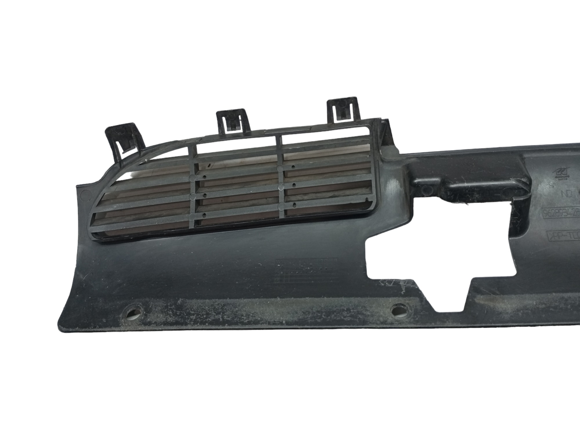 Grade Parachoque Peugeot 206 2001 2004 2006 2008 Superior Preto Plástico 3