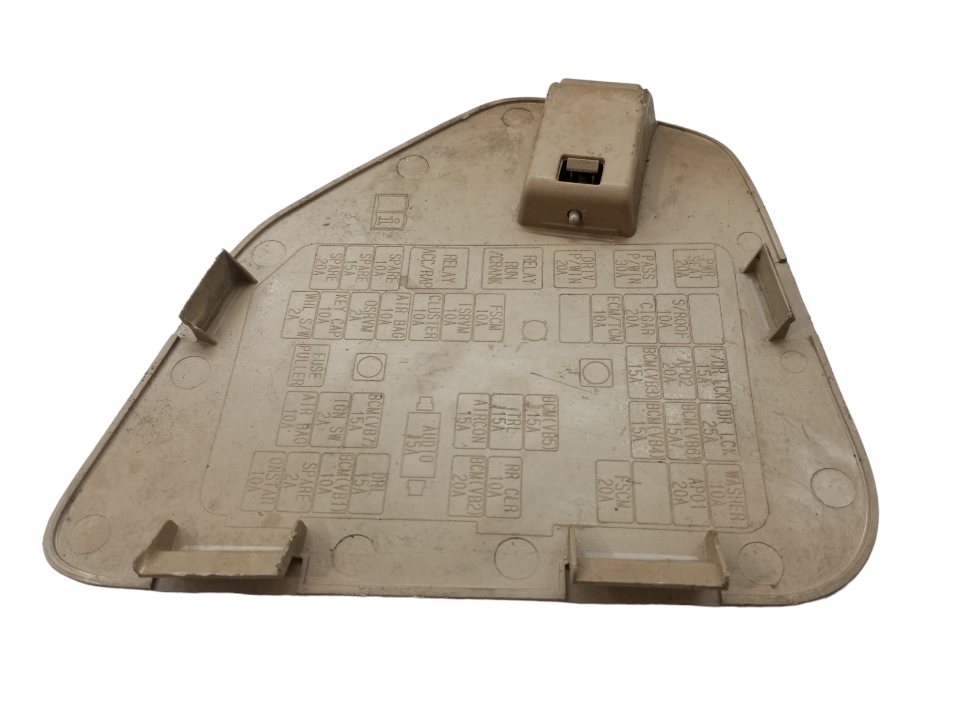 Tampa Caixa Fusivel Captiva 2008 2009 2010 Chevrolet Gm 6