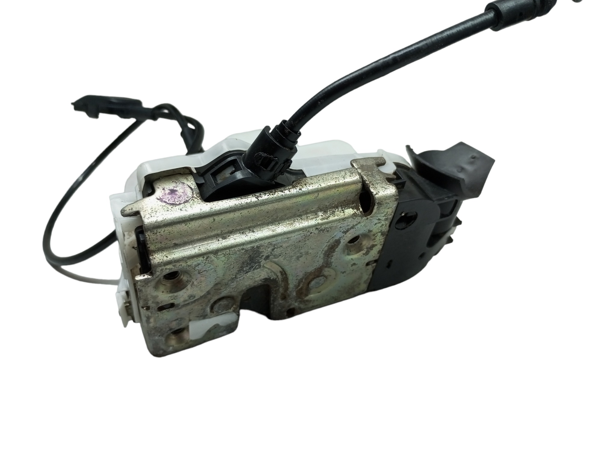 Fechadura Porta Megane 2007 2012 Dianteira Esquerda Renault Preto 5