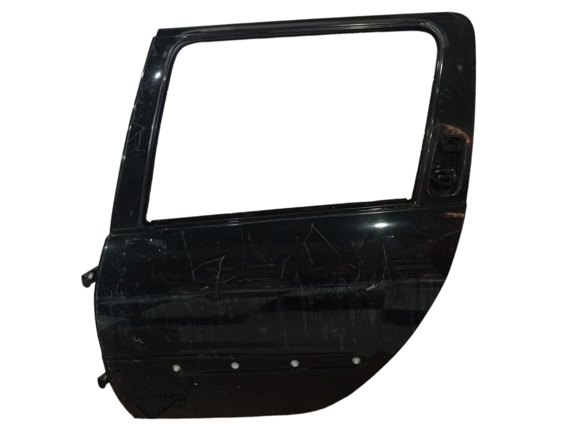 Porta 206 Sw 2004 2005 2006 2008 2010 Traseira Esquerda  Traseira Esquerdo Preto 1