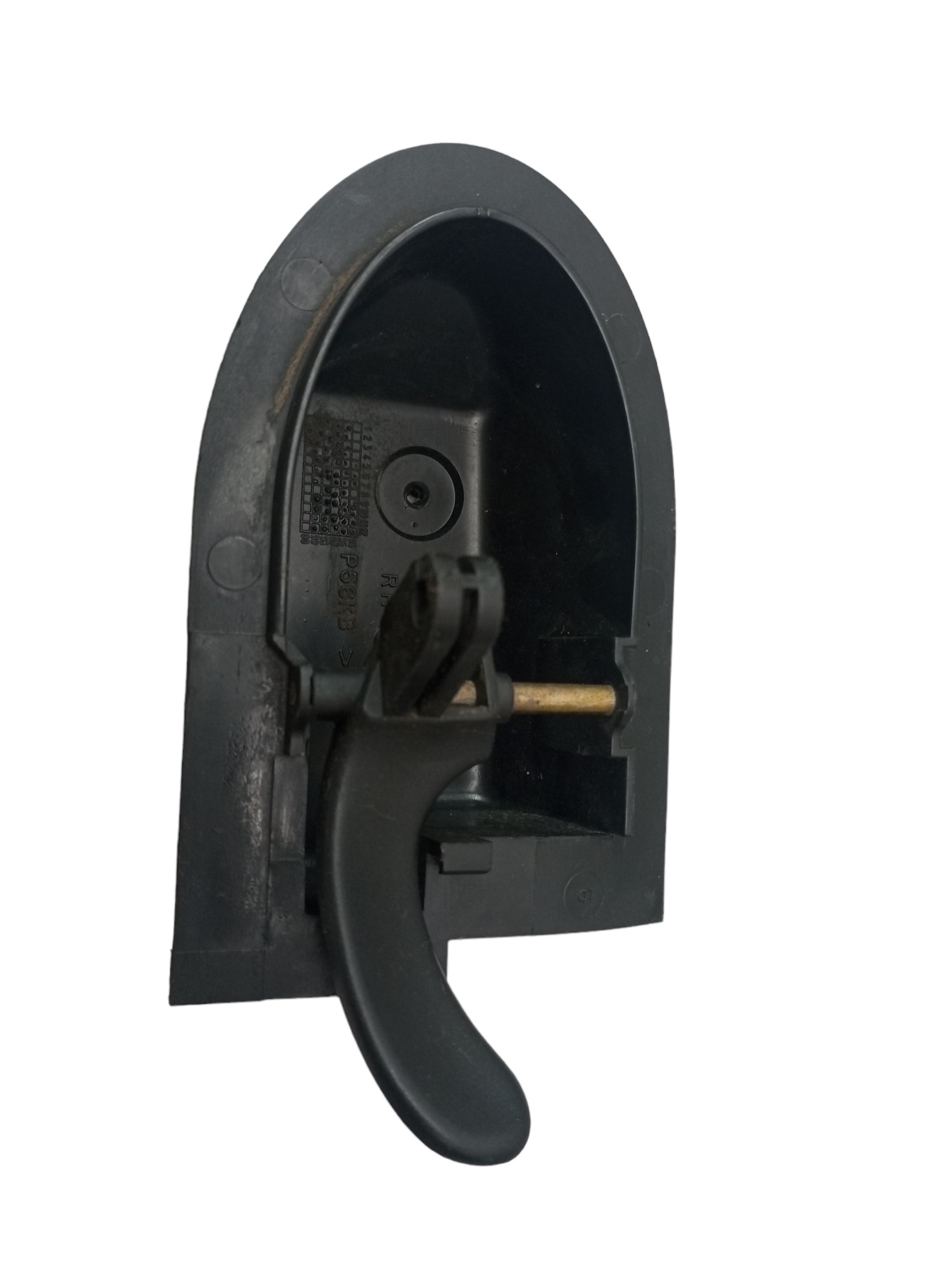 Macaneta Porta Ford Fiesta Courier 96 2002 Traseira Direita  Preto Traseira 4