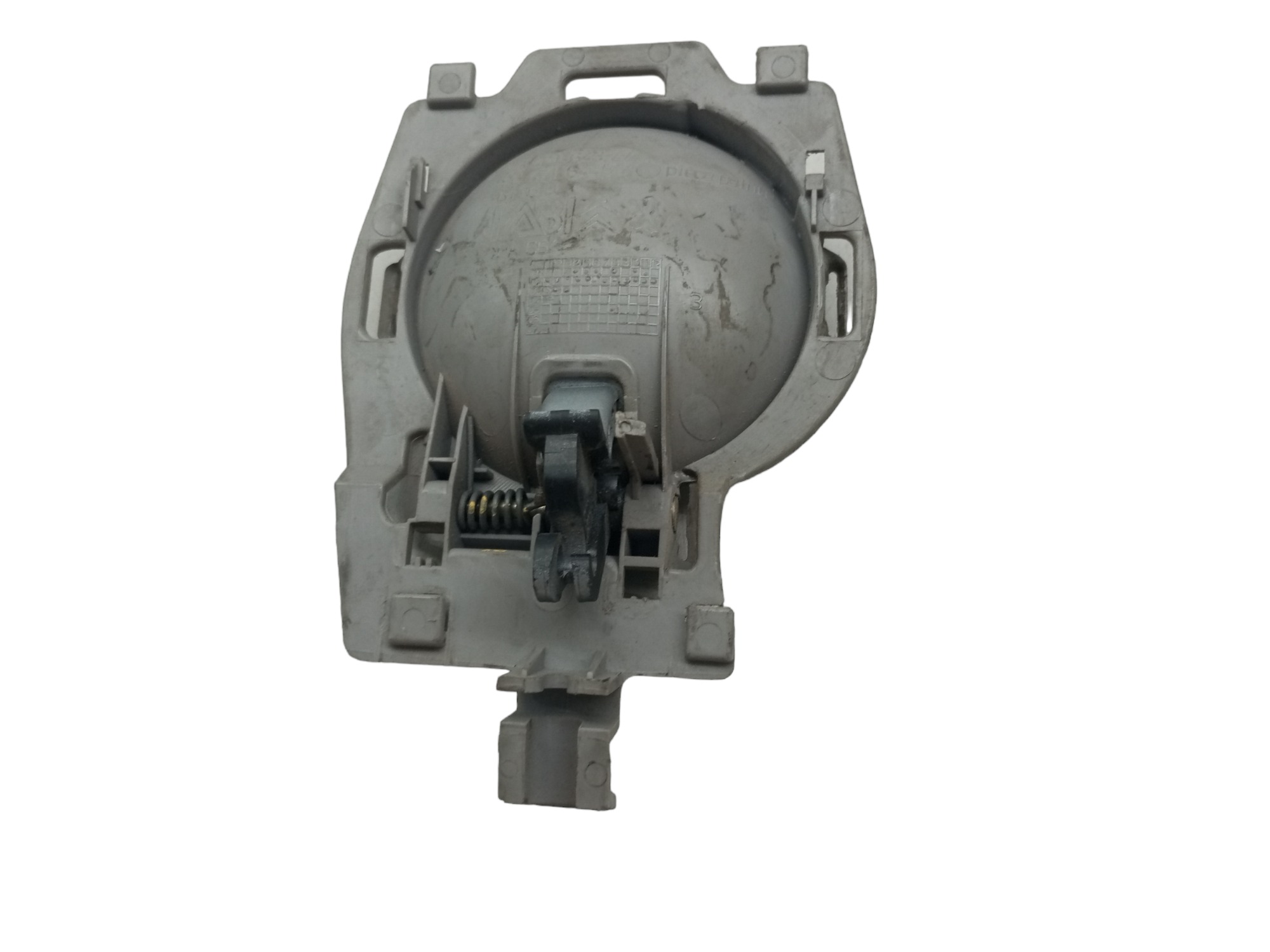 Macaneta Porta Citroen C3 2009 2012 Traseira Esquerda  Cinza Claro Traseira 5
