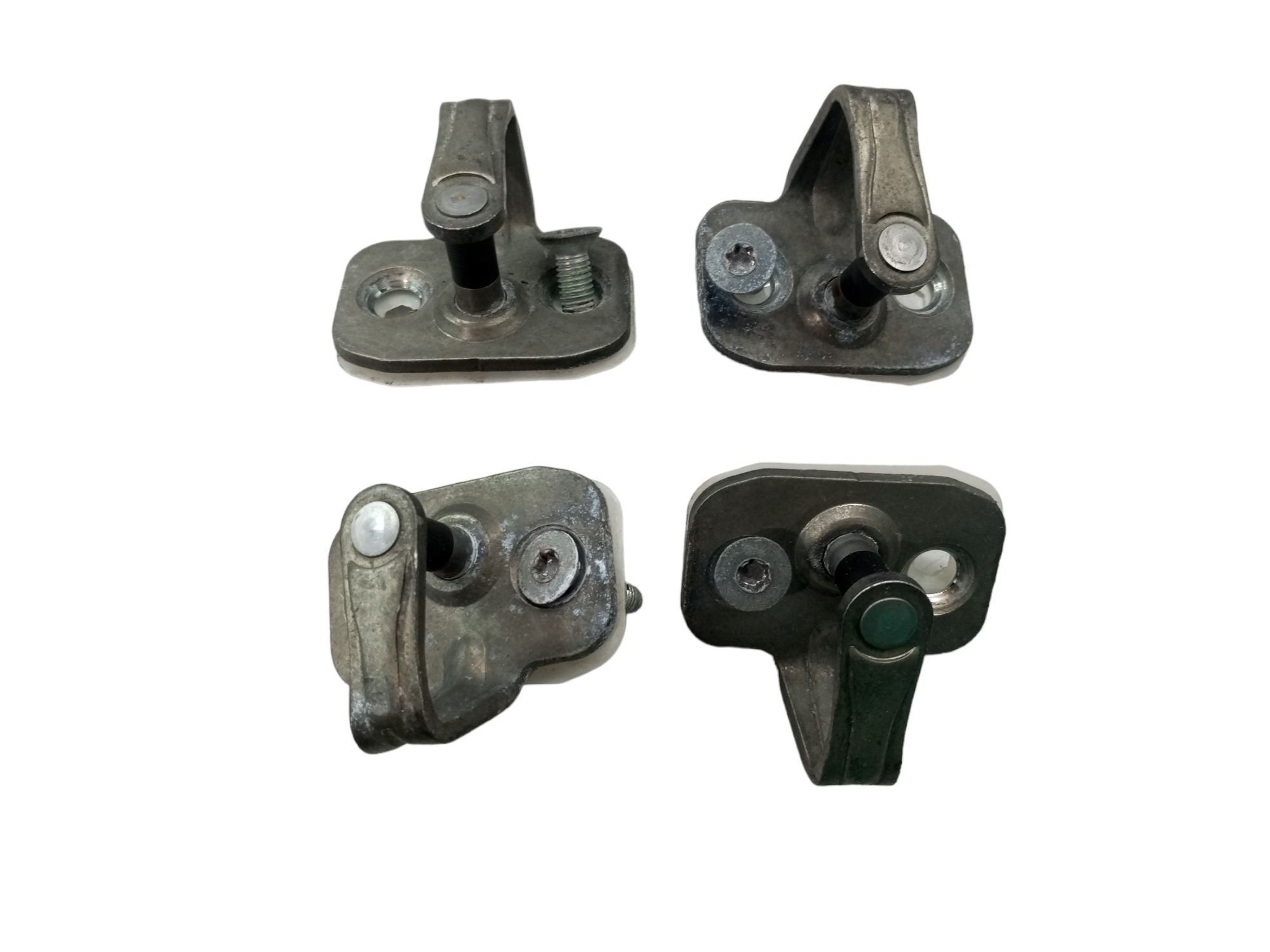 Batente Porta Captiva 2008 2009 2010 Chevrolet Gm Jogo  Traseira Ambos Prata 3