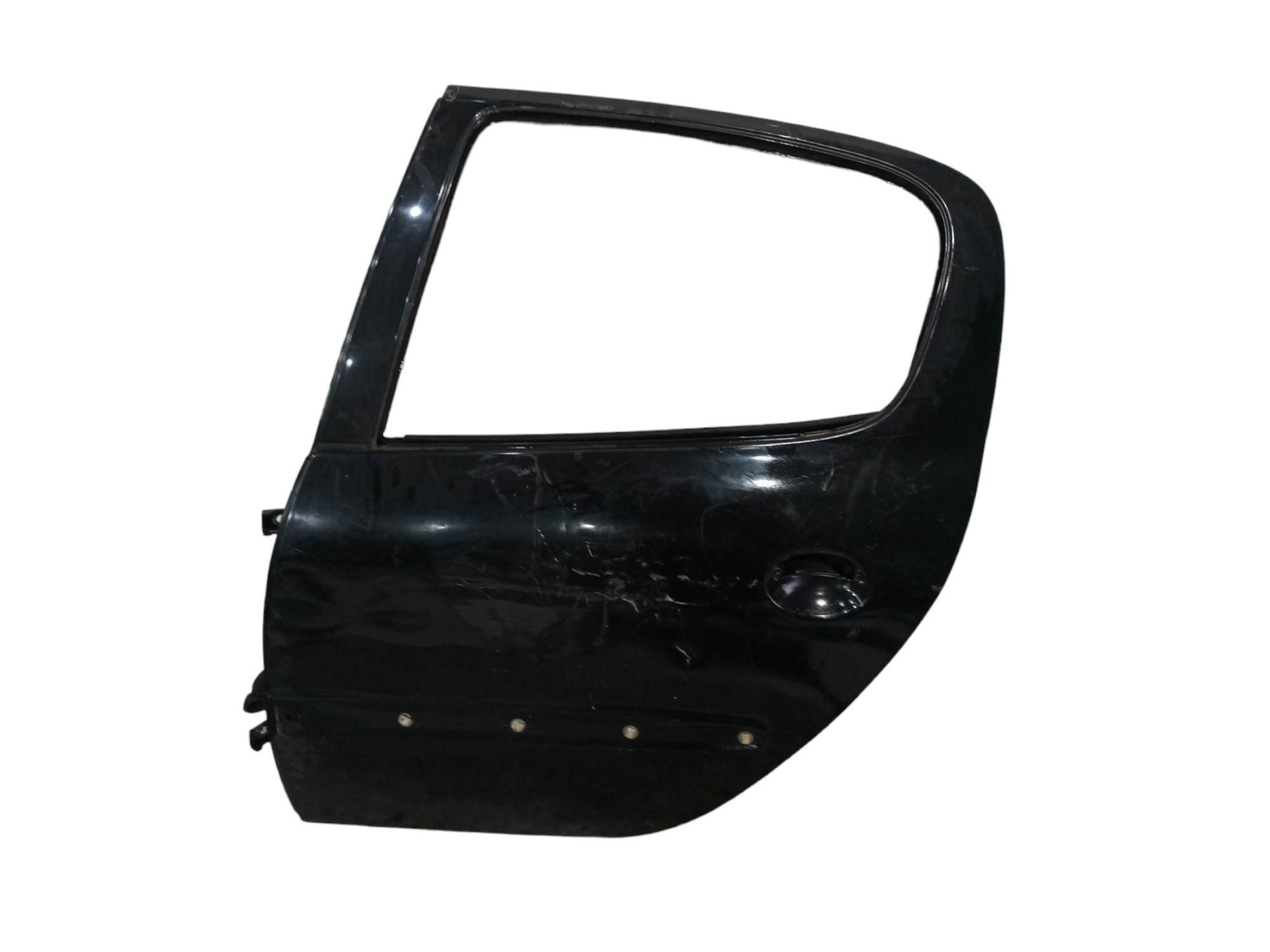Porta Peugeot 206 2000 2003 2006 2009 Traseira Esquerda Traseira Esquerda Preto 1