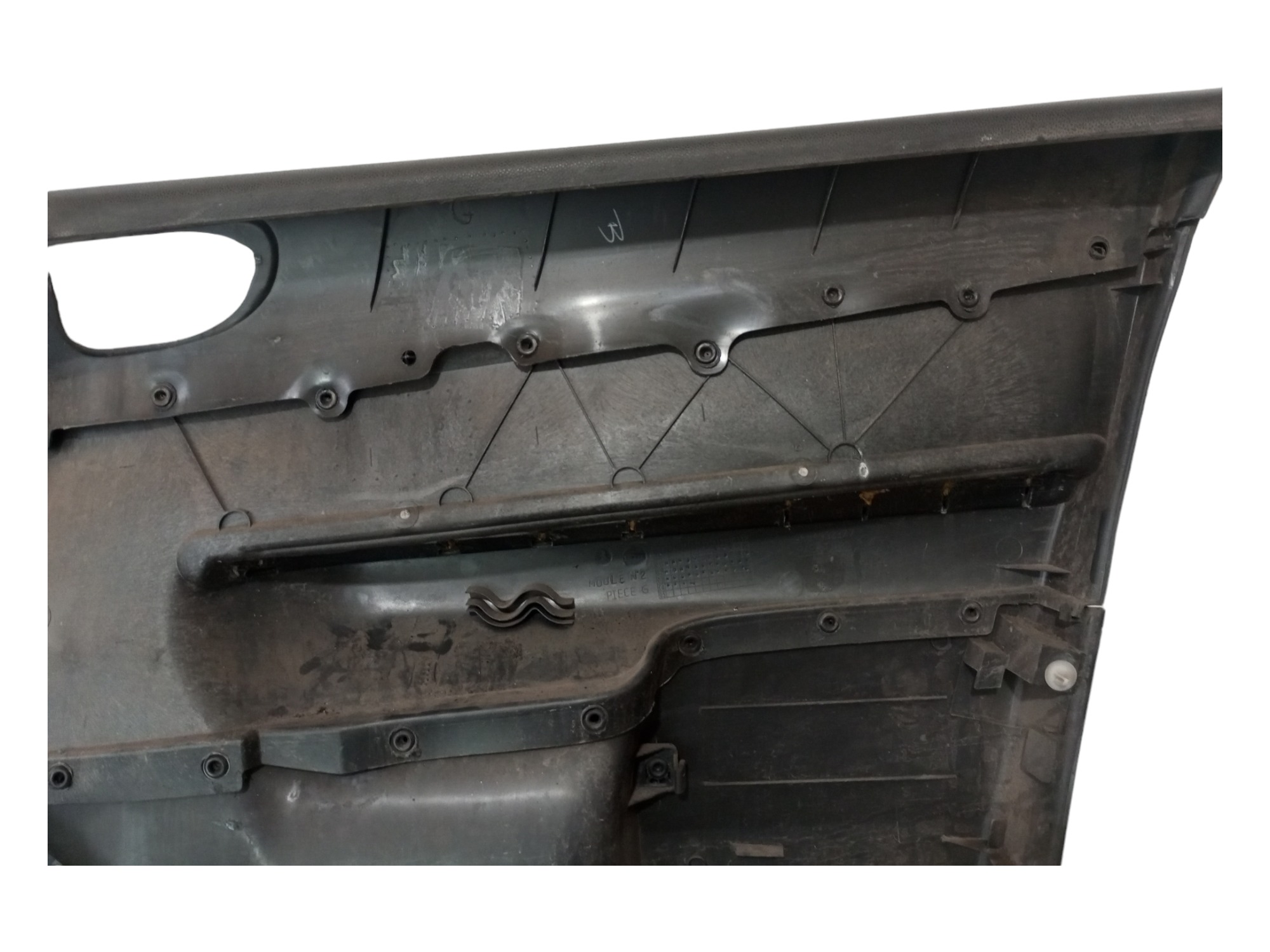 Forro Porta Peugeot 307 2006 2007 2008 Dianteira Esquerda  Preto 2