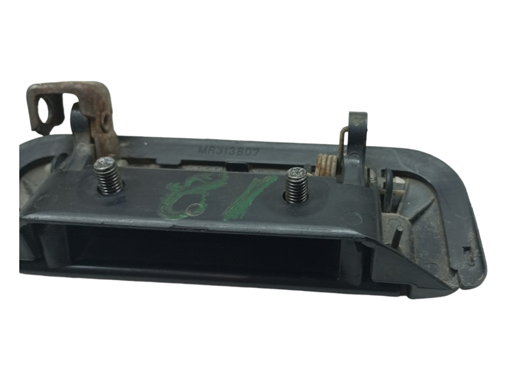 Macaneta Externa Pajero Sport 99 2003 2005 Traseira Direita Preto Traseira 6