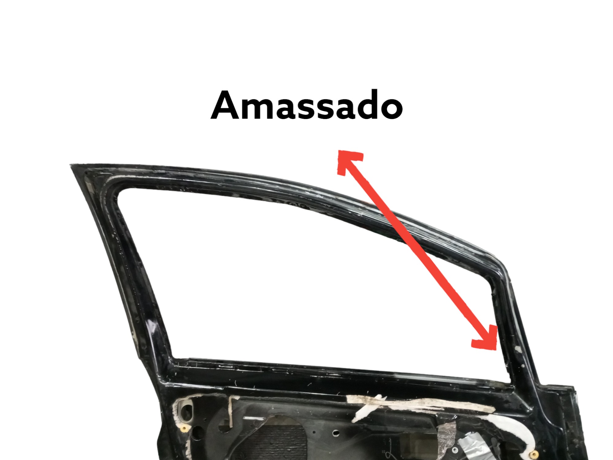 Porta Fiat Punto 2008 2016 Dianteira Esquerda Com Defeito 1