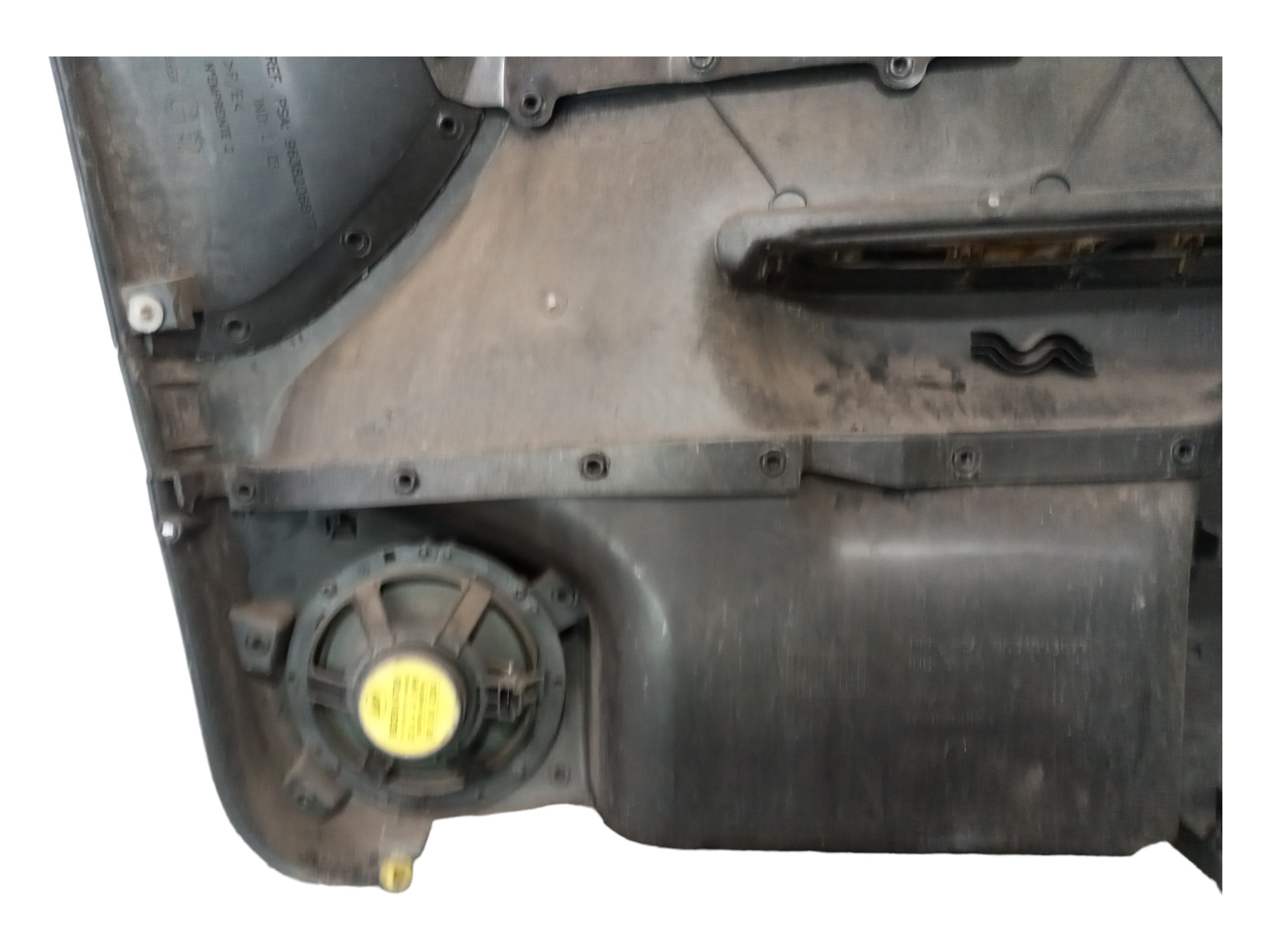 Forro Porta Peugeot 307 2006 2007 2008 Dianteira Esquerda  Preto 6