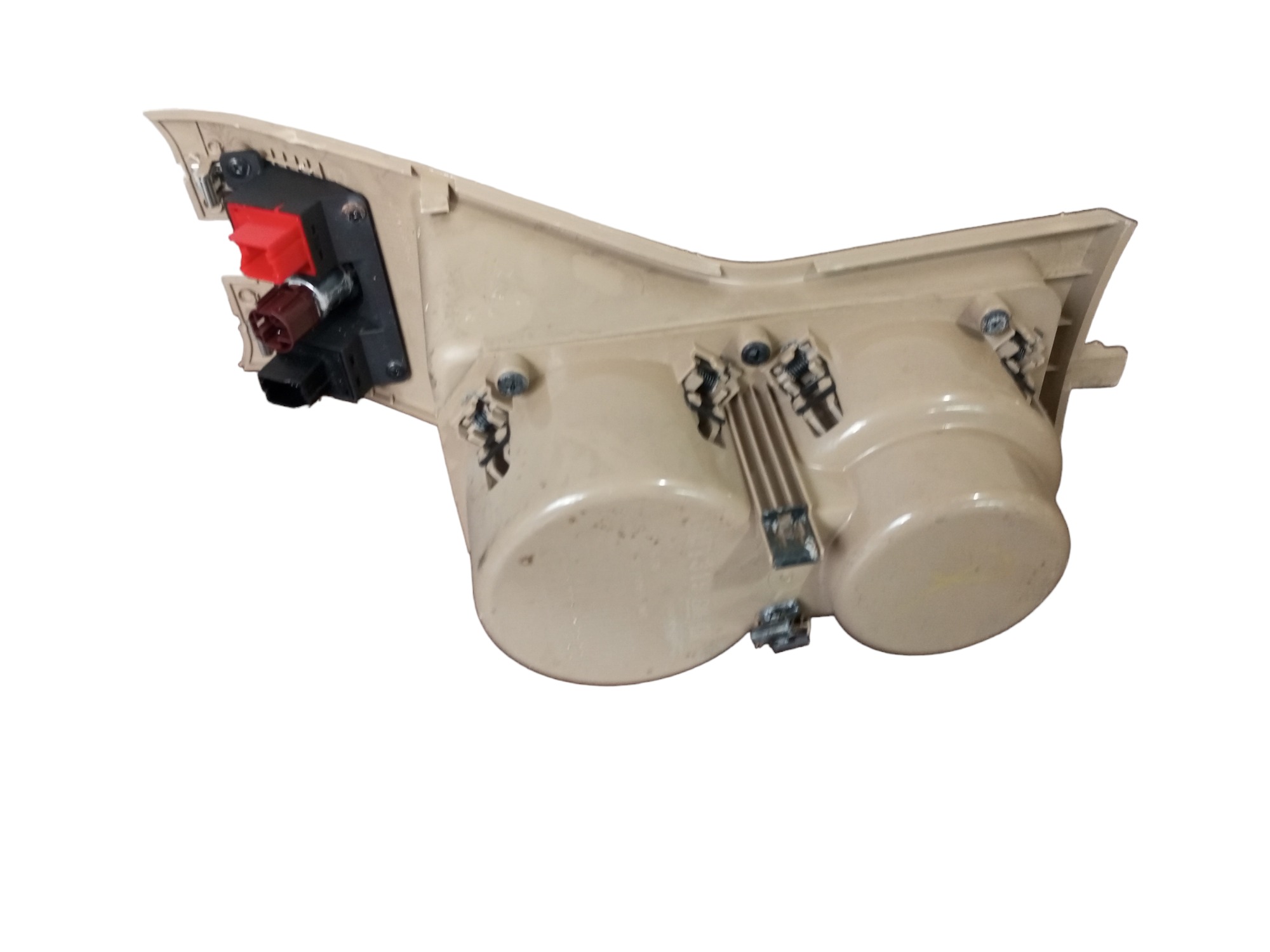 Porta Copo Console Central Captiva 2008 2009 2010 Chevrolet  Creme 7