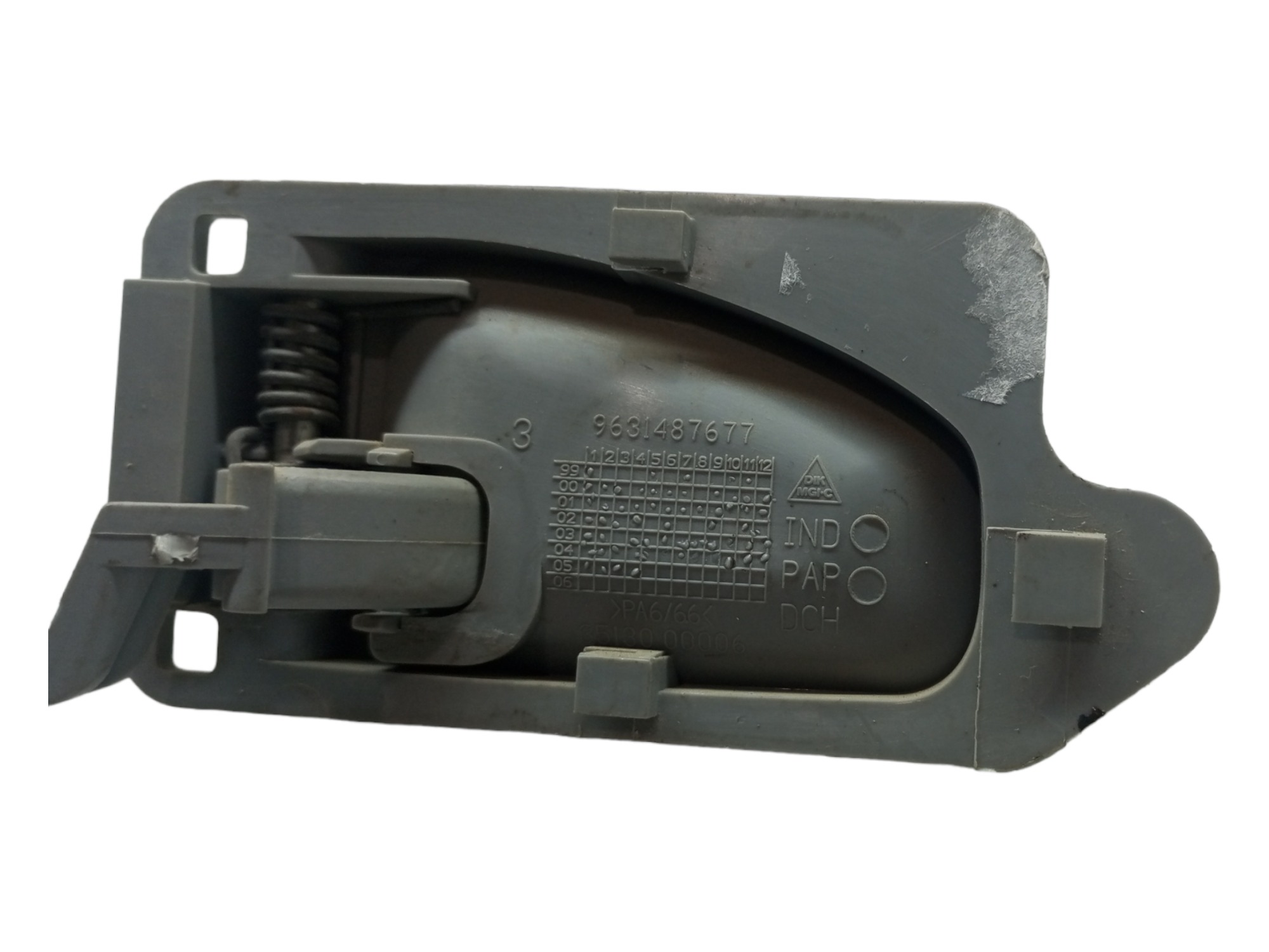 Macaneta Interna Xsara Picasso 2003 2008 Dianteira Direita Cinza Dianteira 3