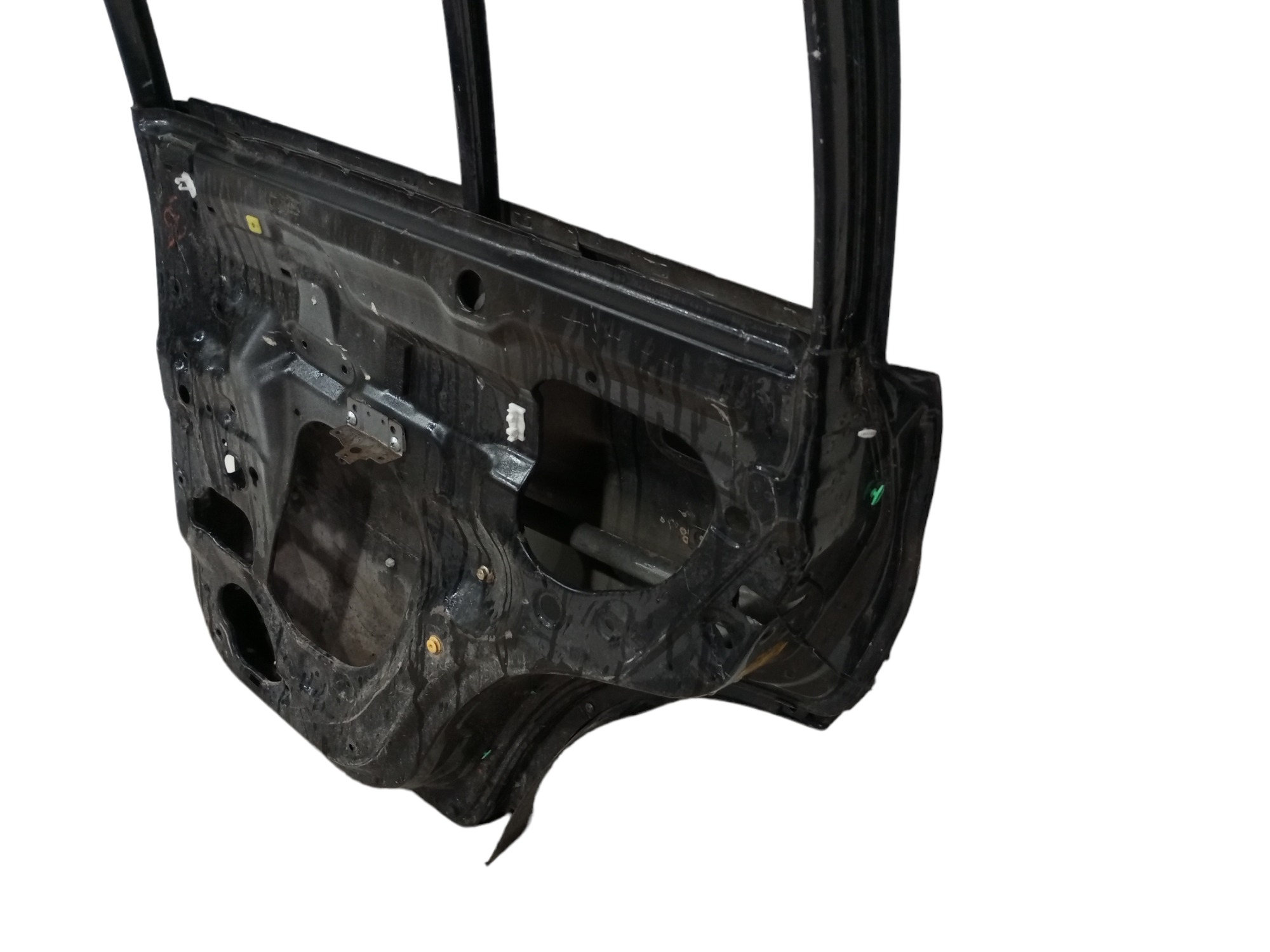 Porta Tracker 2007 2008 2009 Traseiro Direito Chevrolet  Traseira Direita Preto 5
