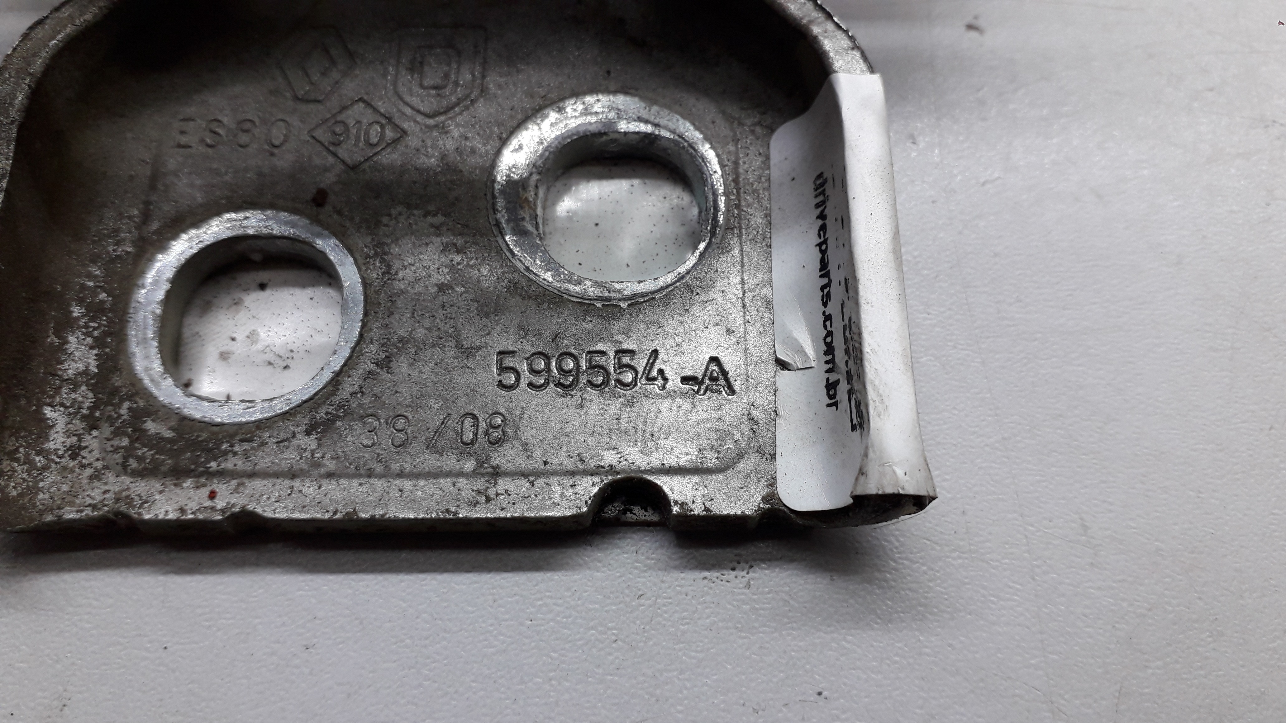 Dobradiça Porta Traseira Direita Renault Logan Sandero 2008 8