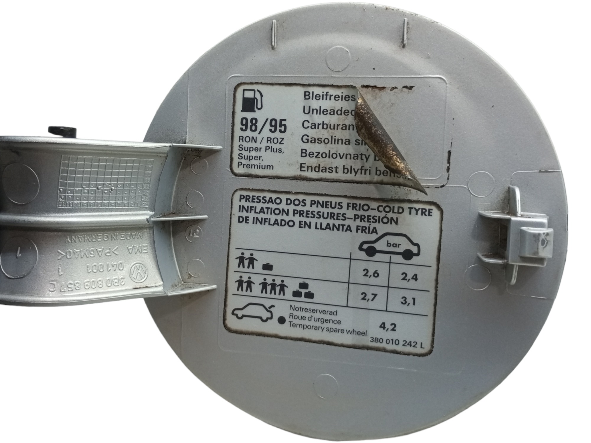 Portinhola Tanque Combustível Passat Volkswagen 98 99 2000 4