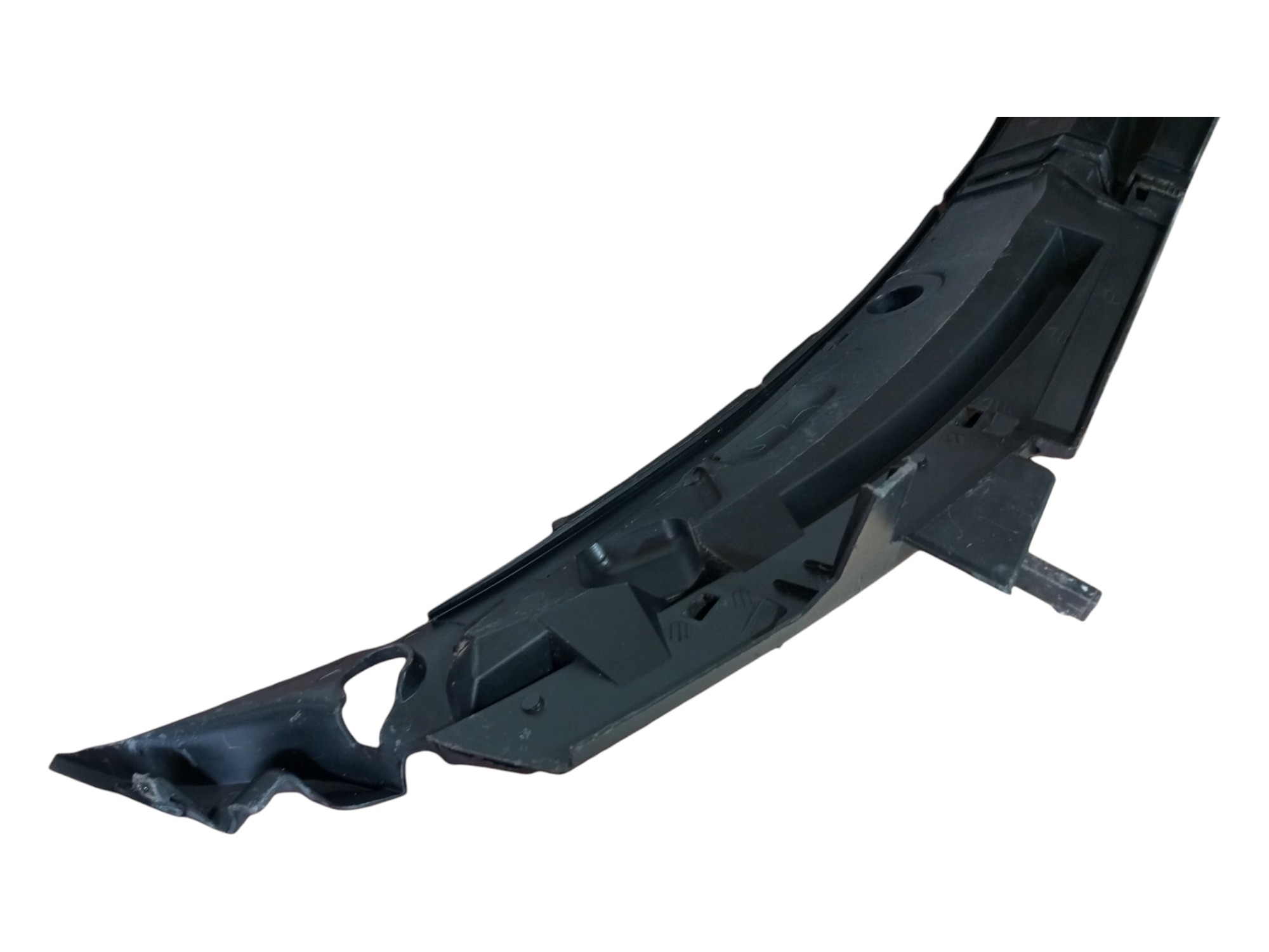 Grade Churrasqueira Citroen C3 2003 2005 2006 2009 2012  Preto Plástico 2
