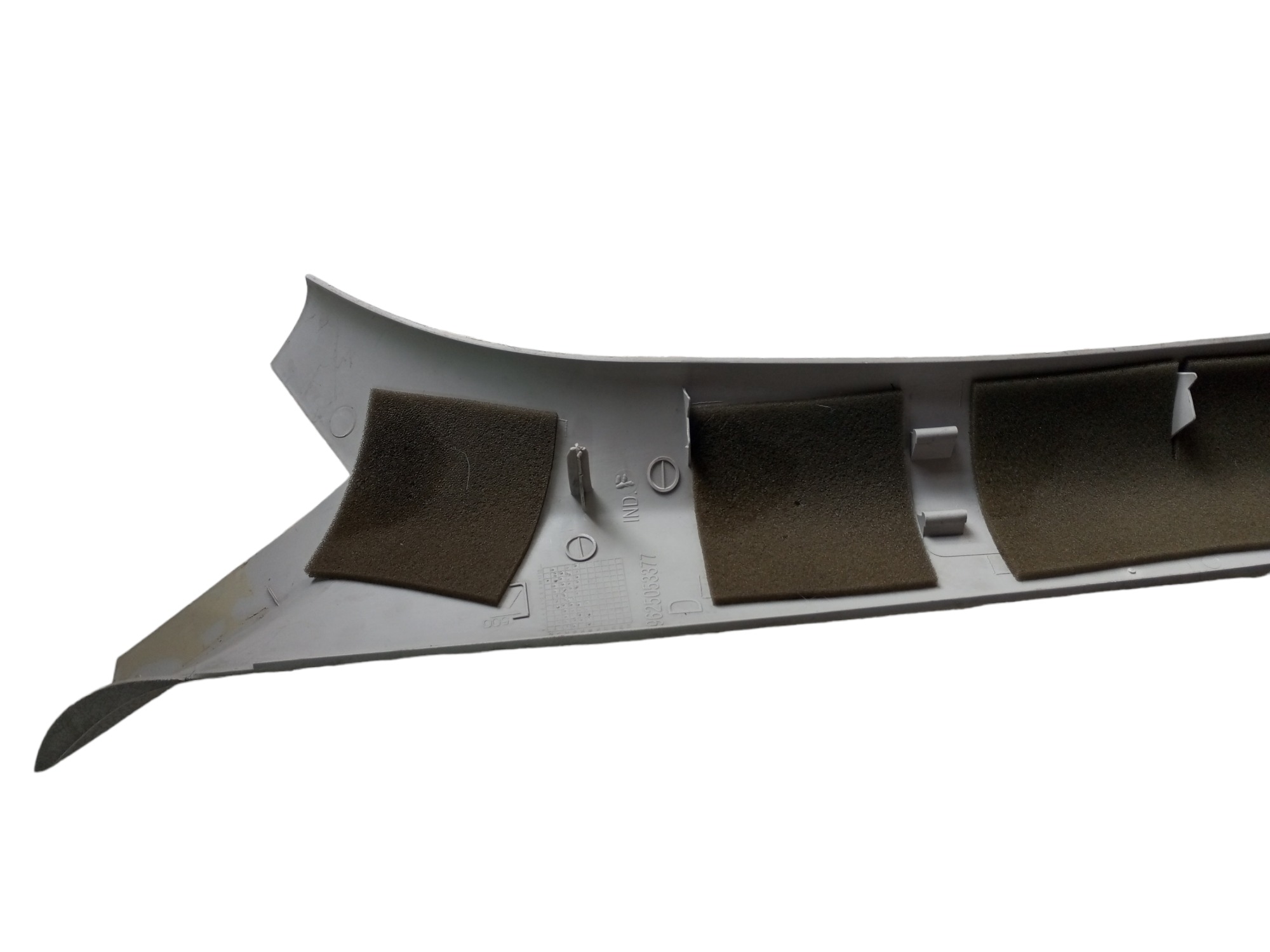 Moldura Coluna Parabrisa Peugeot 206 2003 2004 Lado Direito Cinza 5