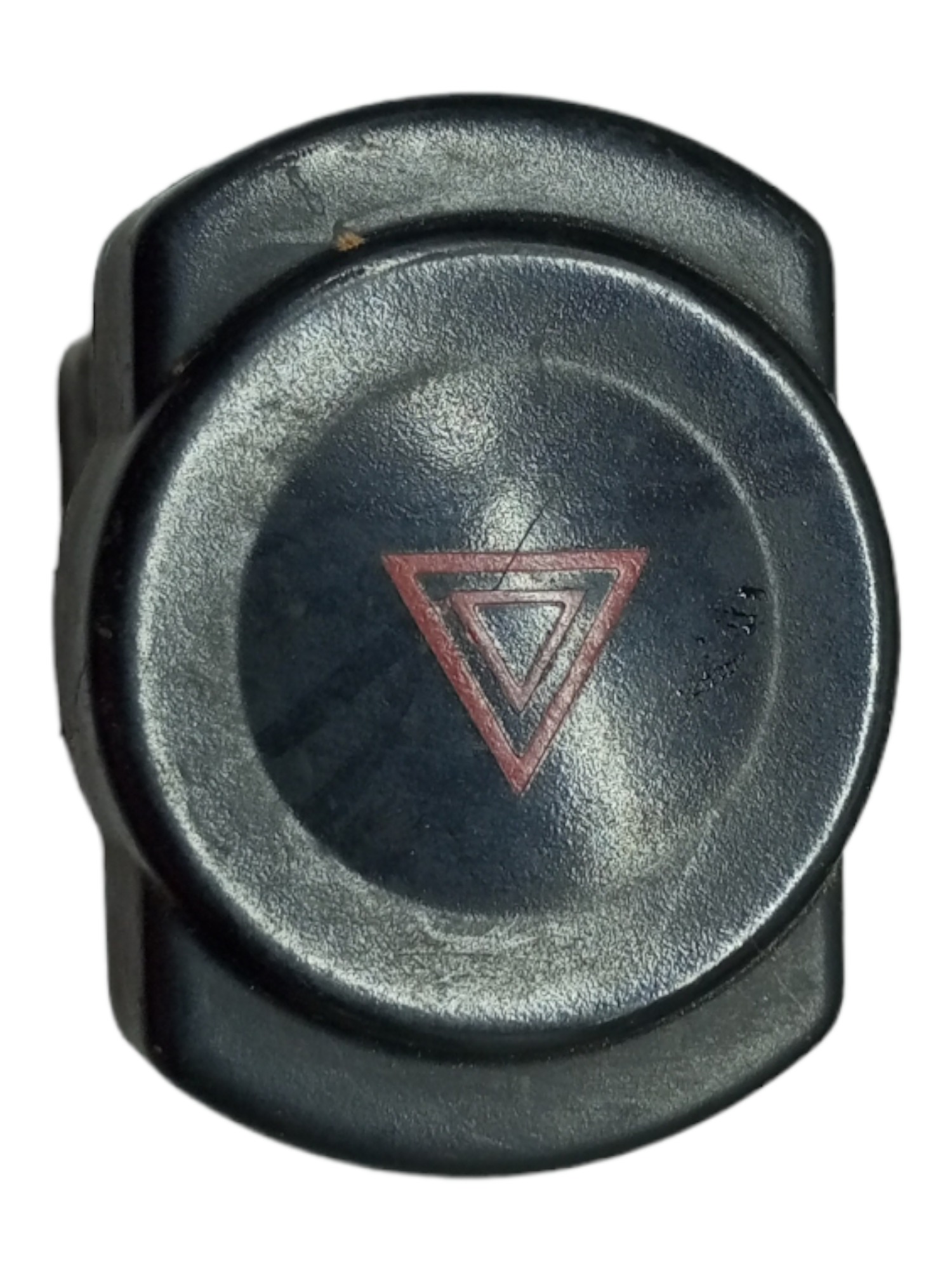 Botao Pisca Alerta Sandero 2009 2010 2011 2012 Renault  Preto 5