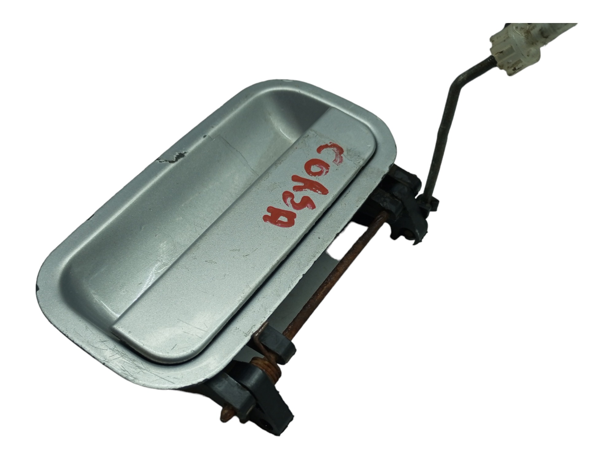 Macaneta Externa Corsa Classic 2008 2009 Traseira Esquerda Cinza Traseira 2