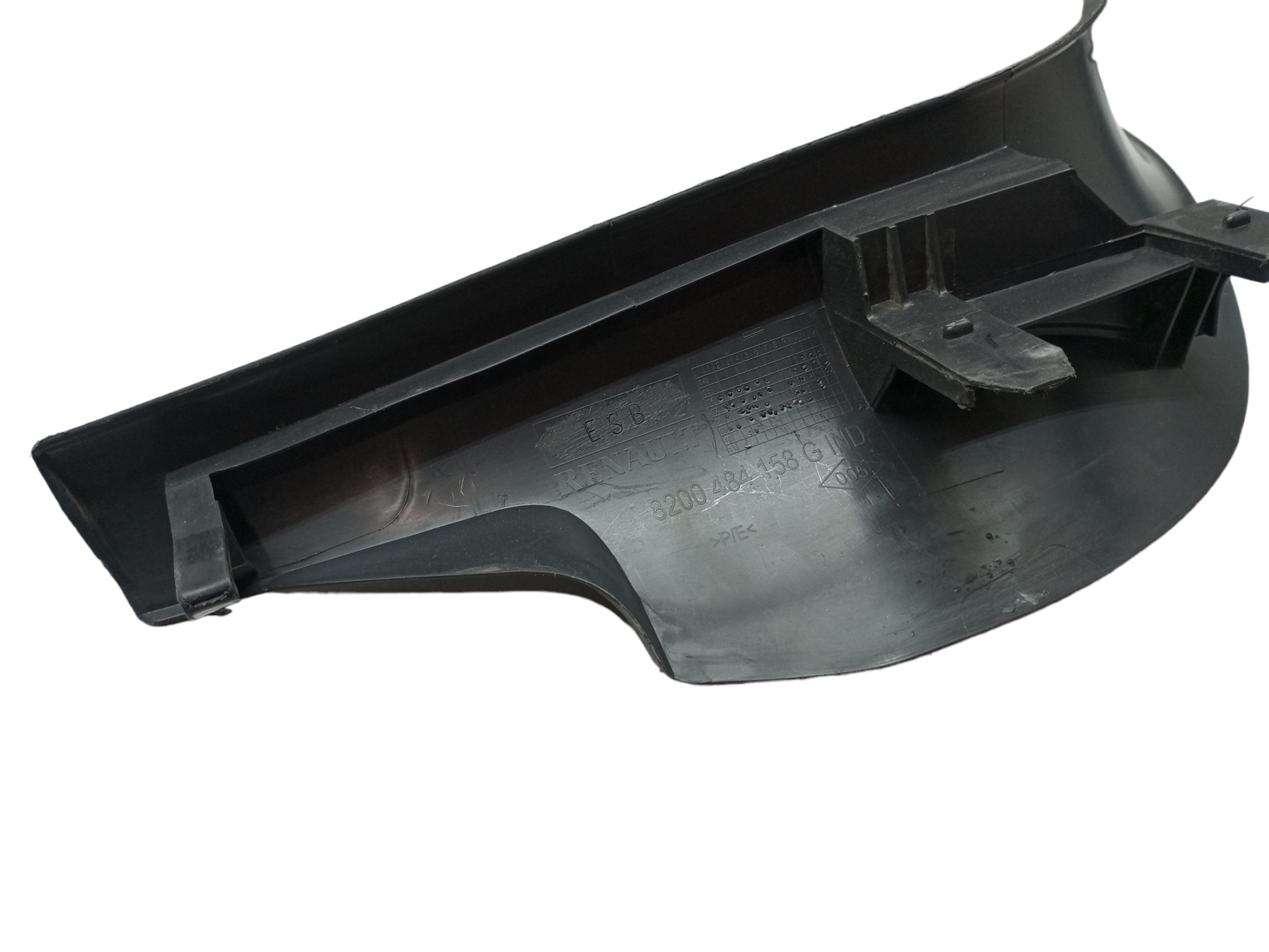 Moldura Porta Acabamento Megane 2007 Dianteira Esquerda Preto 4