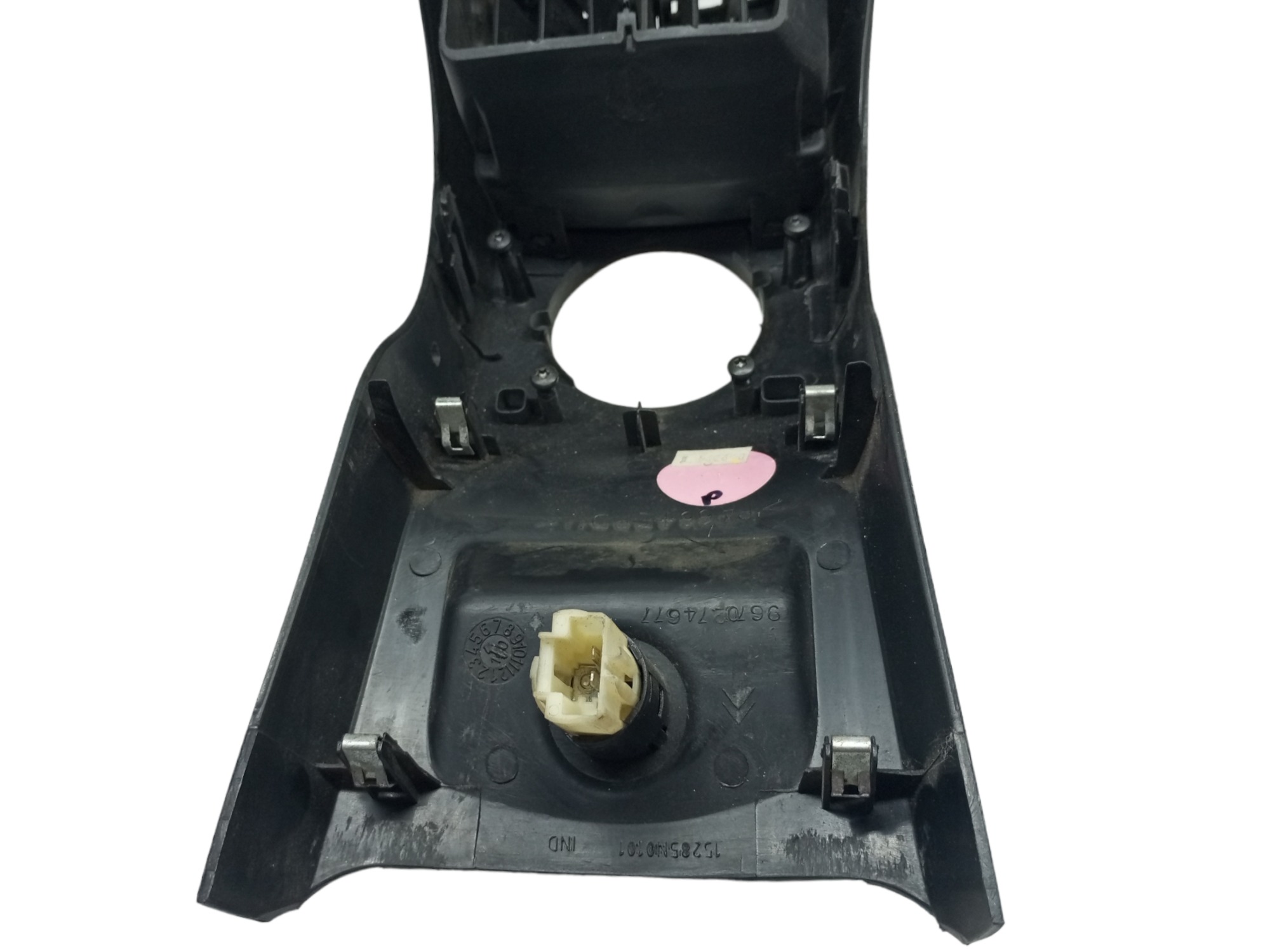 Console Central Traseiro Citroen C4 2008 2009 2010 2011 5