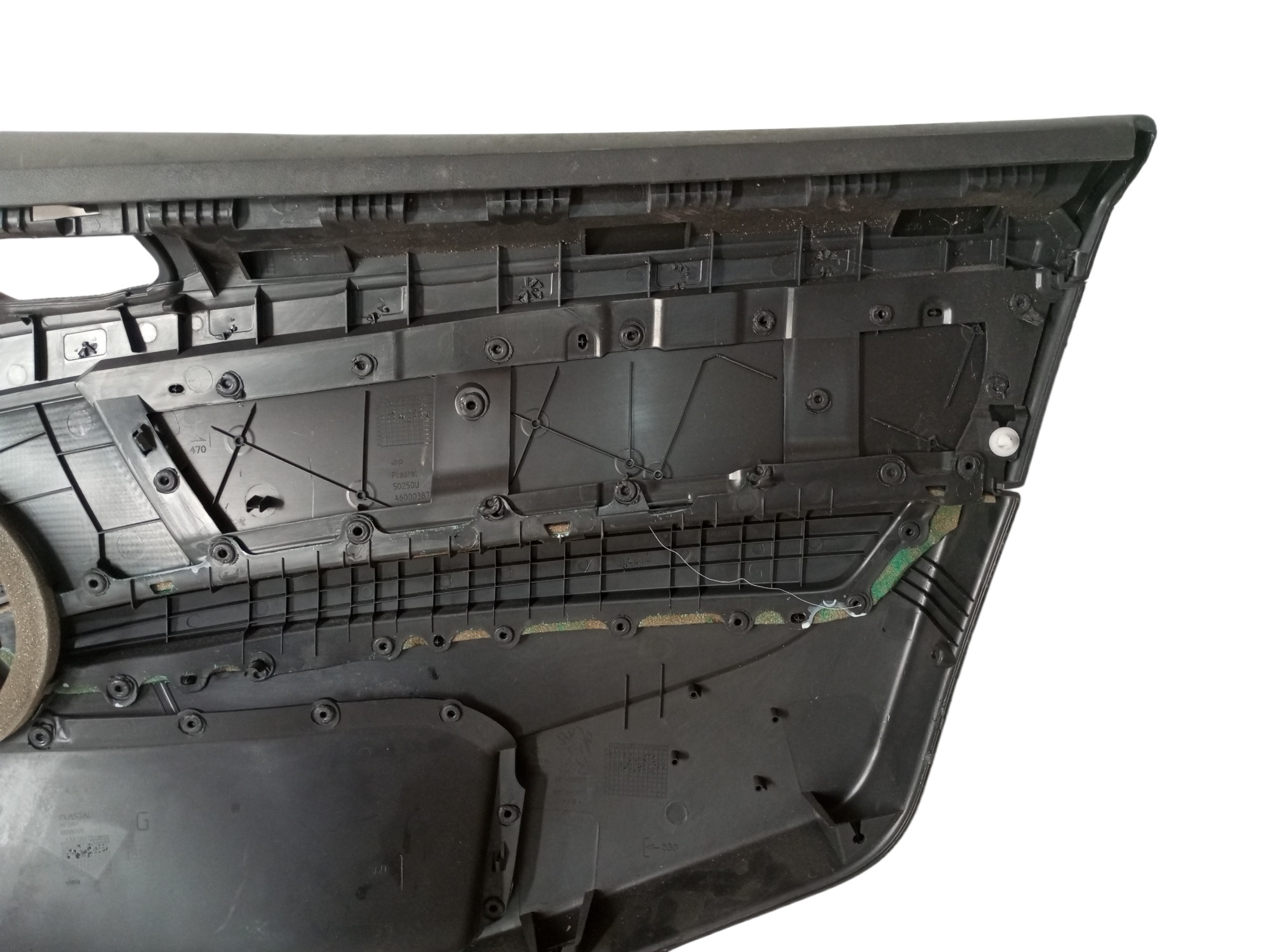 Forro Porta Peugeot 408 2012 2014 2016 Dianteiro Esquerdo Preto 2