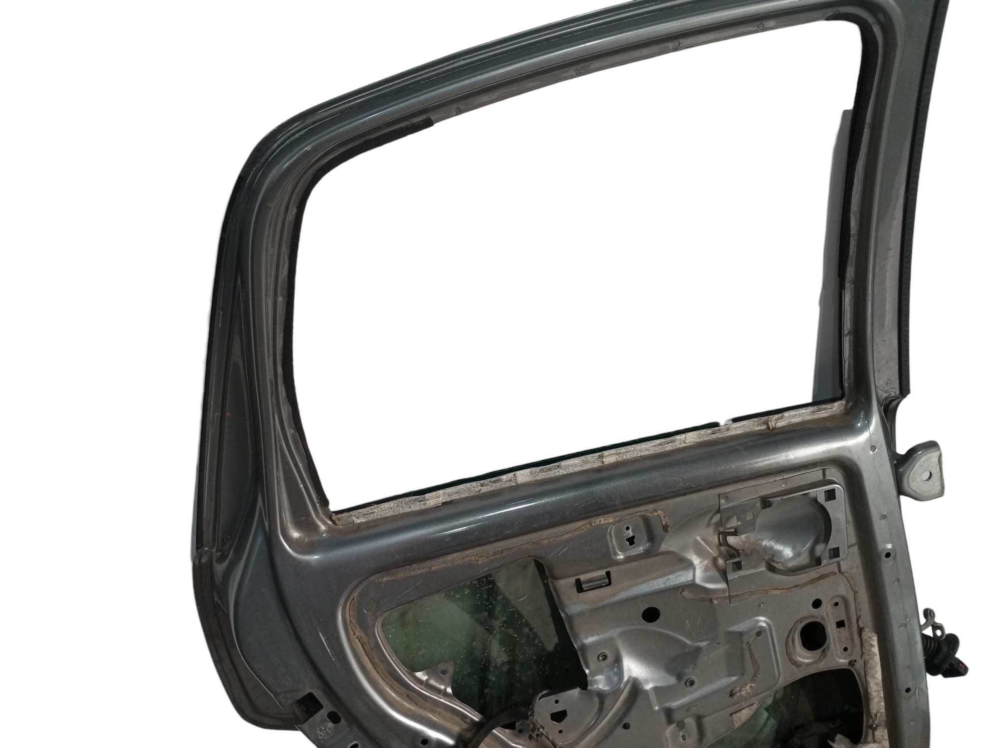 Porta Citroen C3 2004 2005 2008 2012 Traseira Esquerda  Traseira Esquerdo Cinza 2