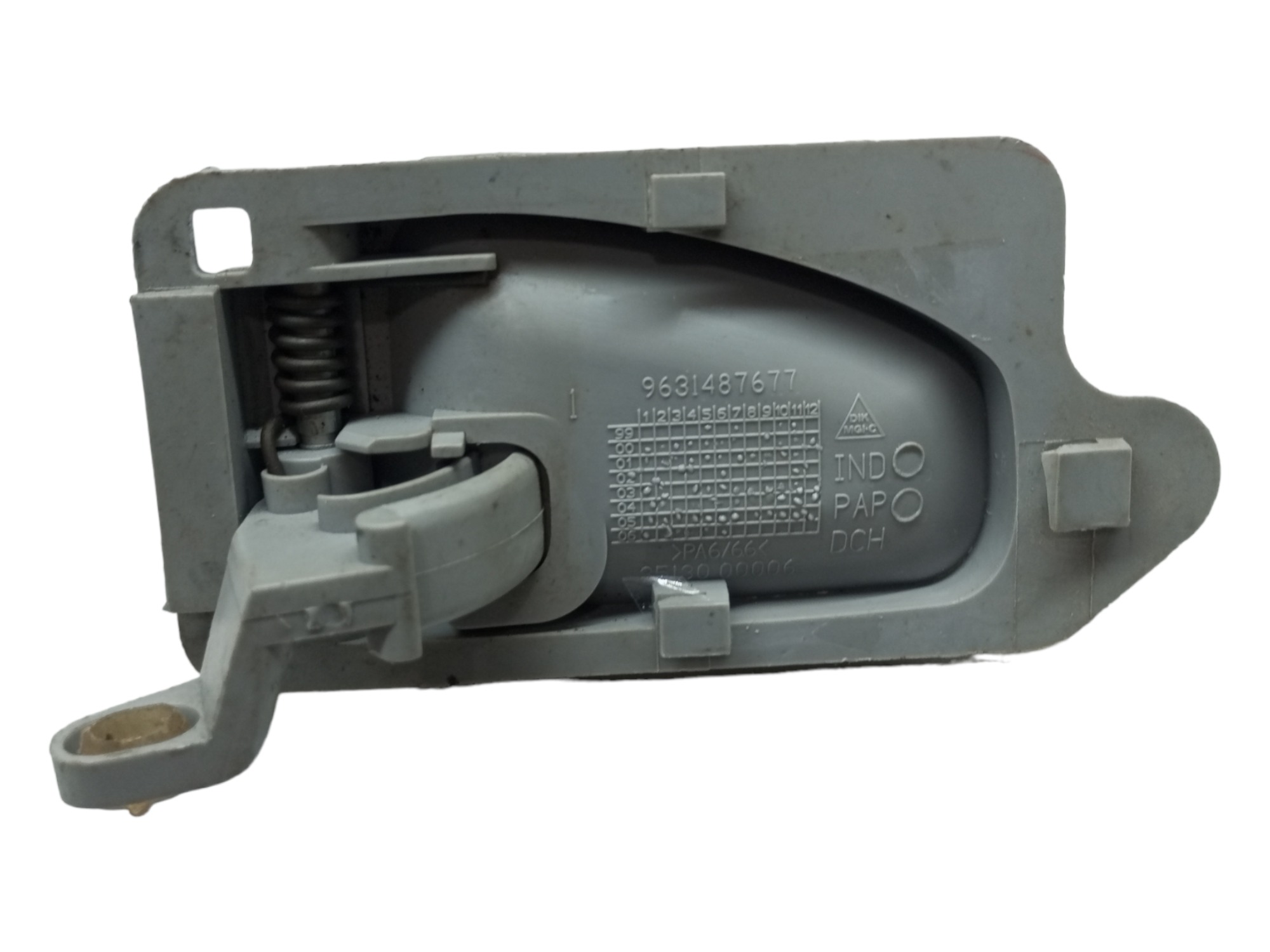Macaneta Interna Xsara Picasso 2001 2006 Dianteira Direita Cinza Dianteira 5