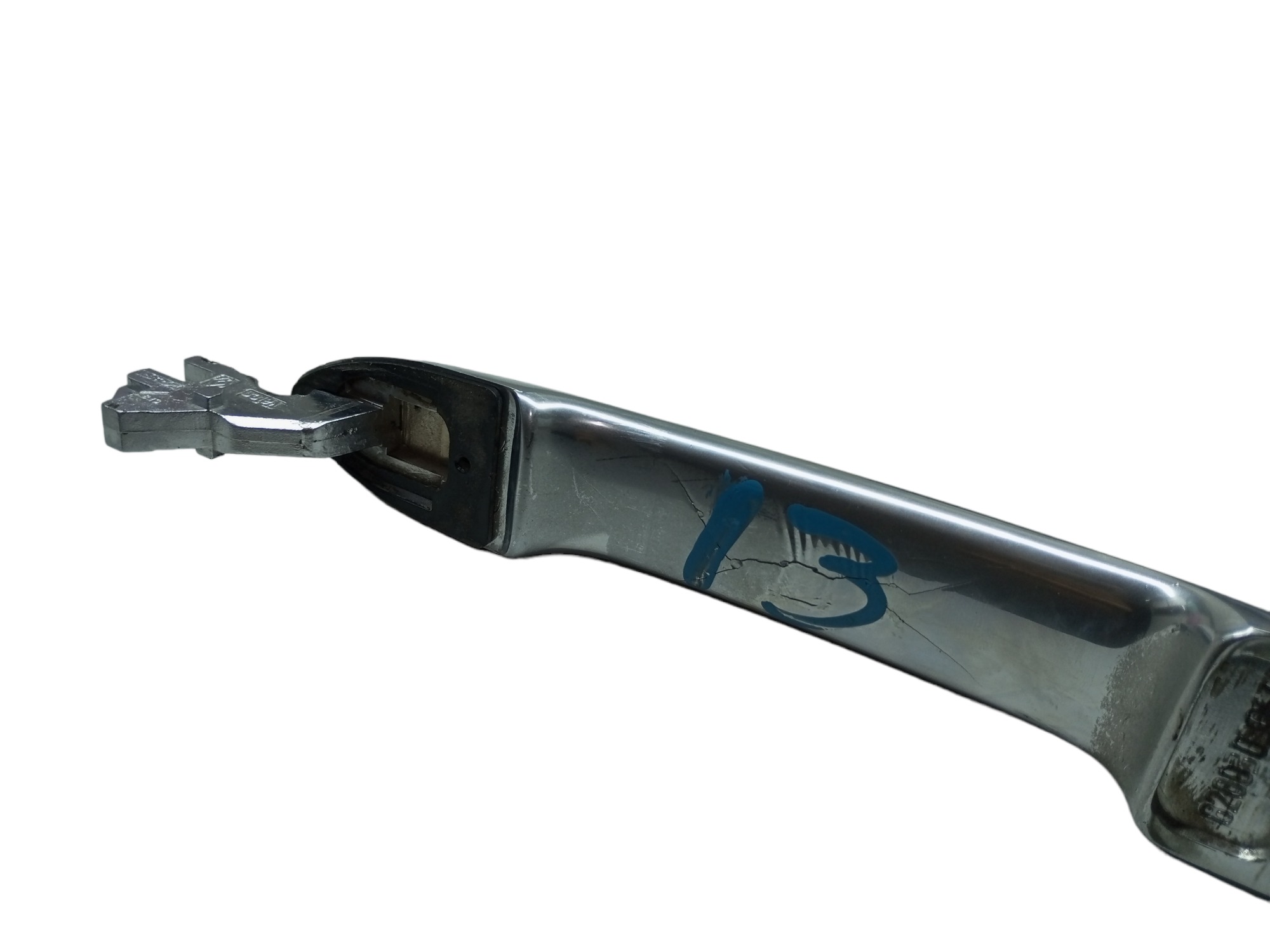Macaneta Externa Megane 2007 2009 2012 Dianteira Direita Cromado Dianteira 6