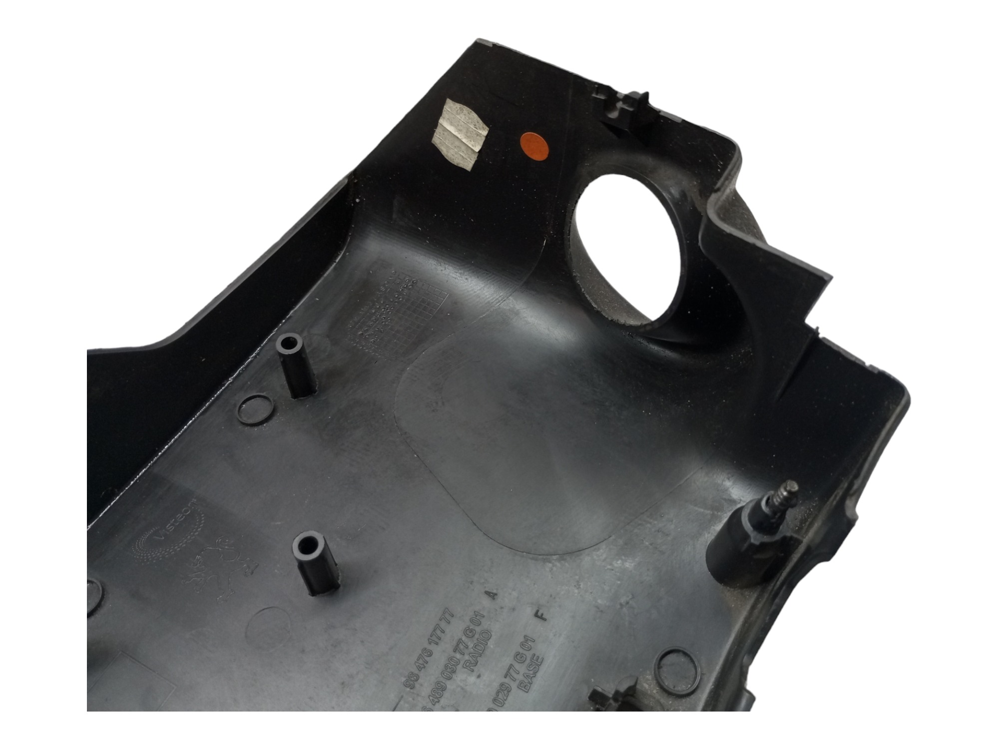 Moldura Capa Chave Seta Peugeot 206 2006 2008 2010 Inferior 4