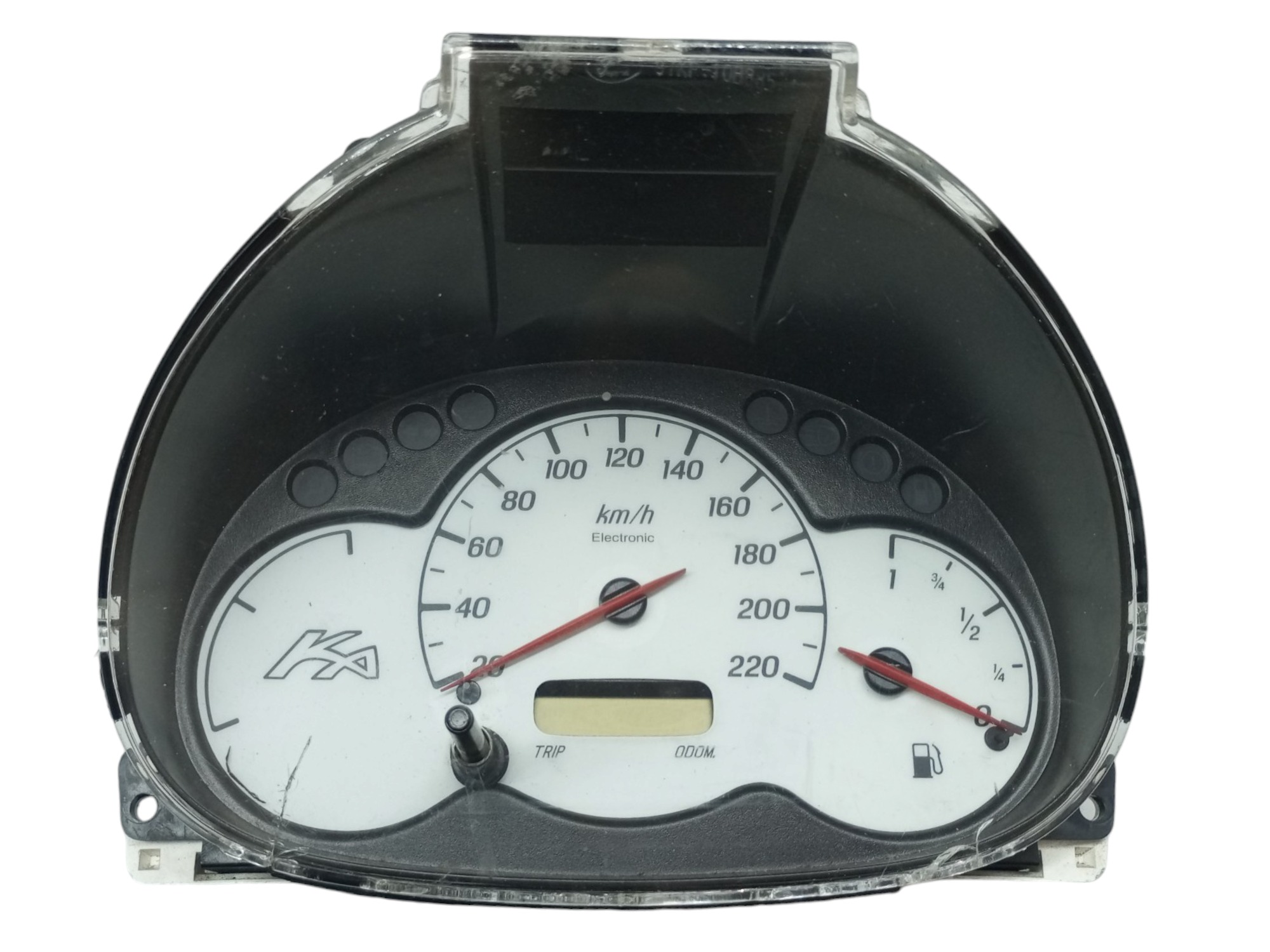 Painel Instrumento Ford Ka 97 98 99 2000 2003 2005 2007 Branco 1