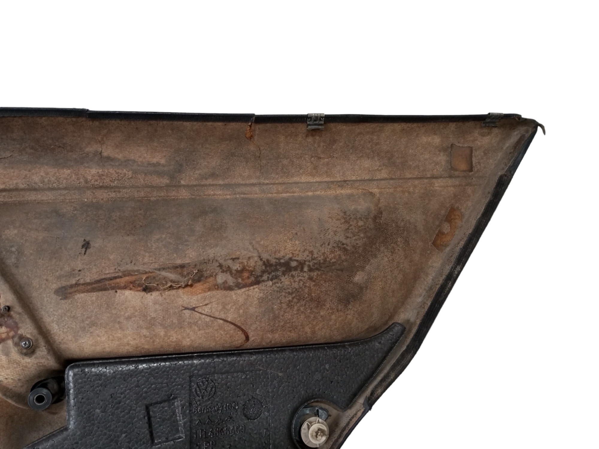 Forro Porta Volkswagen Golf 95 96 97 98 Traseira Esquerda  Preto 2