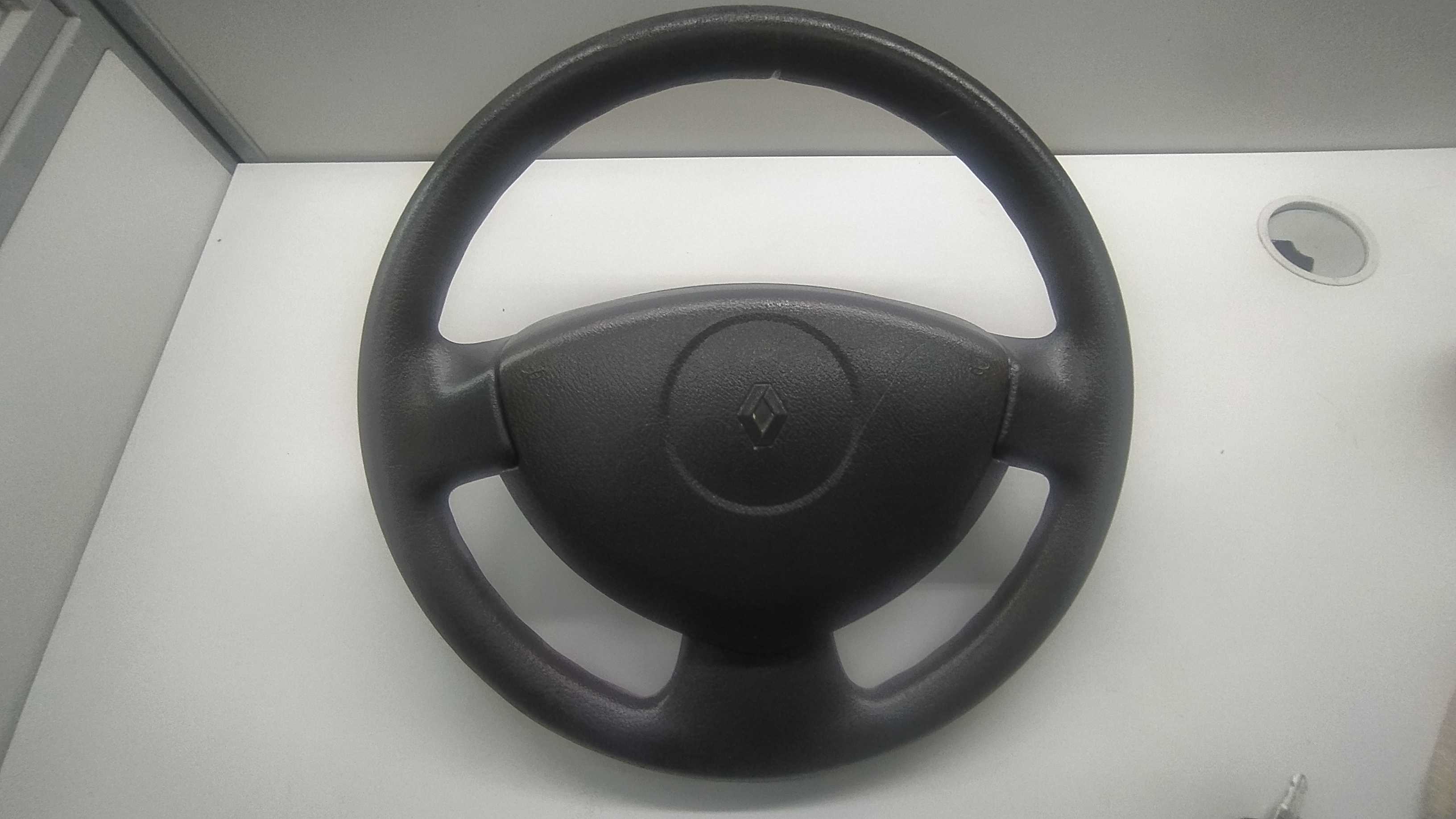 Volante De Direção Renault Logan Authentique 2008 Preto 2