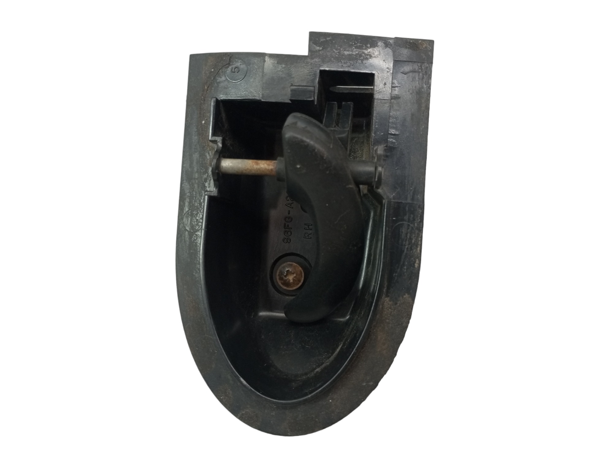 Macaneta Porta Ford Courier Fiesta 96 2001 Interna Direita  Preto Dianteira/traseira 3