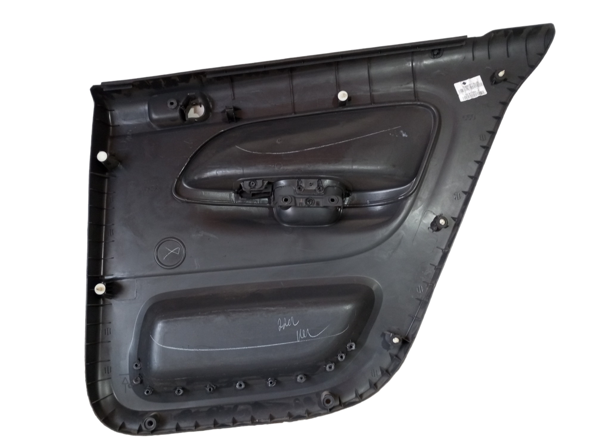 Forro Porta Gol G5 G6 Voyage 2012 2013 Traseira Esquerda  Preto 3