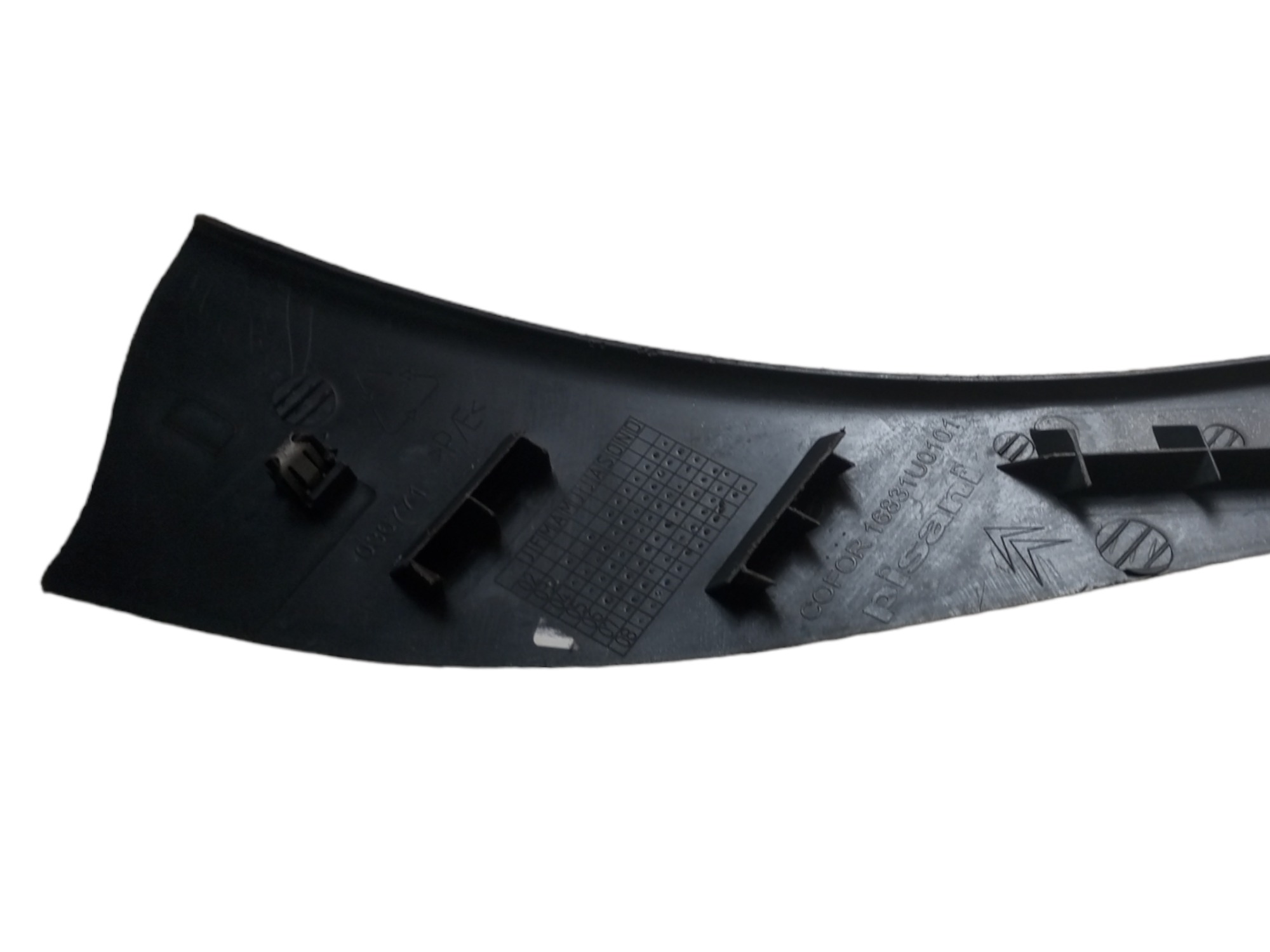 Soleira Traseira Direita Citroen C3 2006 2007 2008 2009  Preto 4