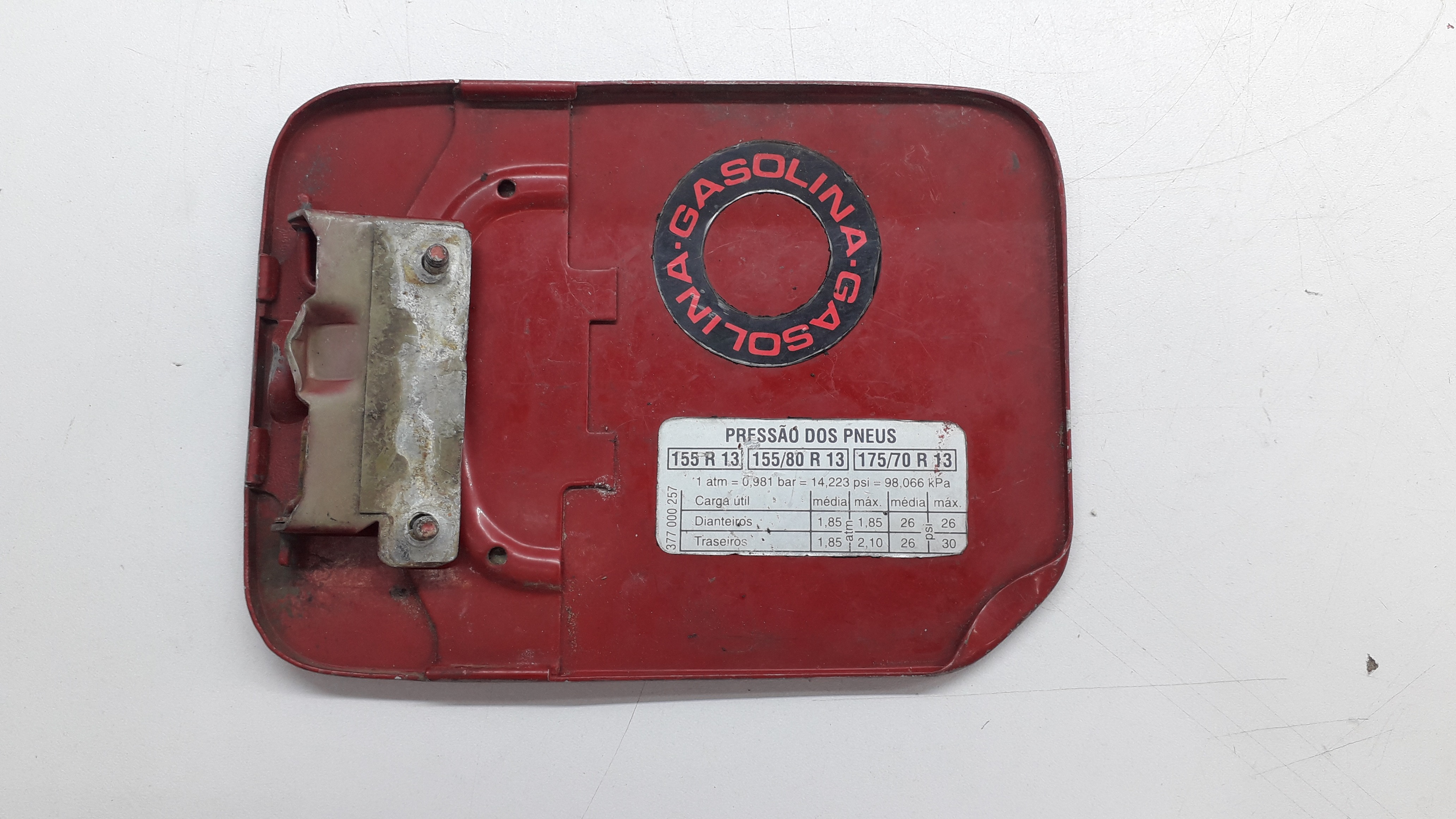 Portinhola Tanque Combustível Vw Gol G3  Vermelho 3