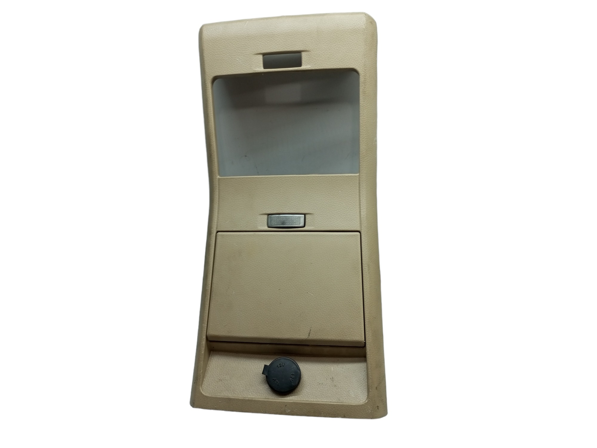 Porta Copo Captiva Chevrolet Console Traseiro Moldura 2008 Bege 1