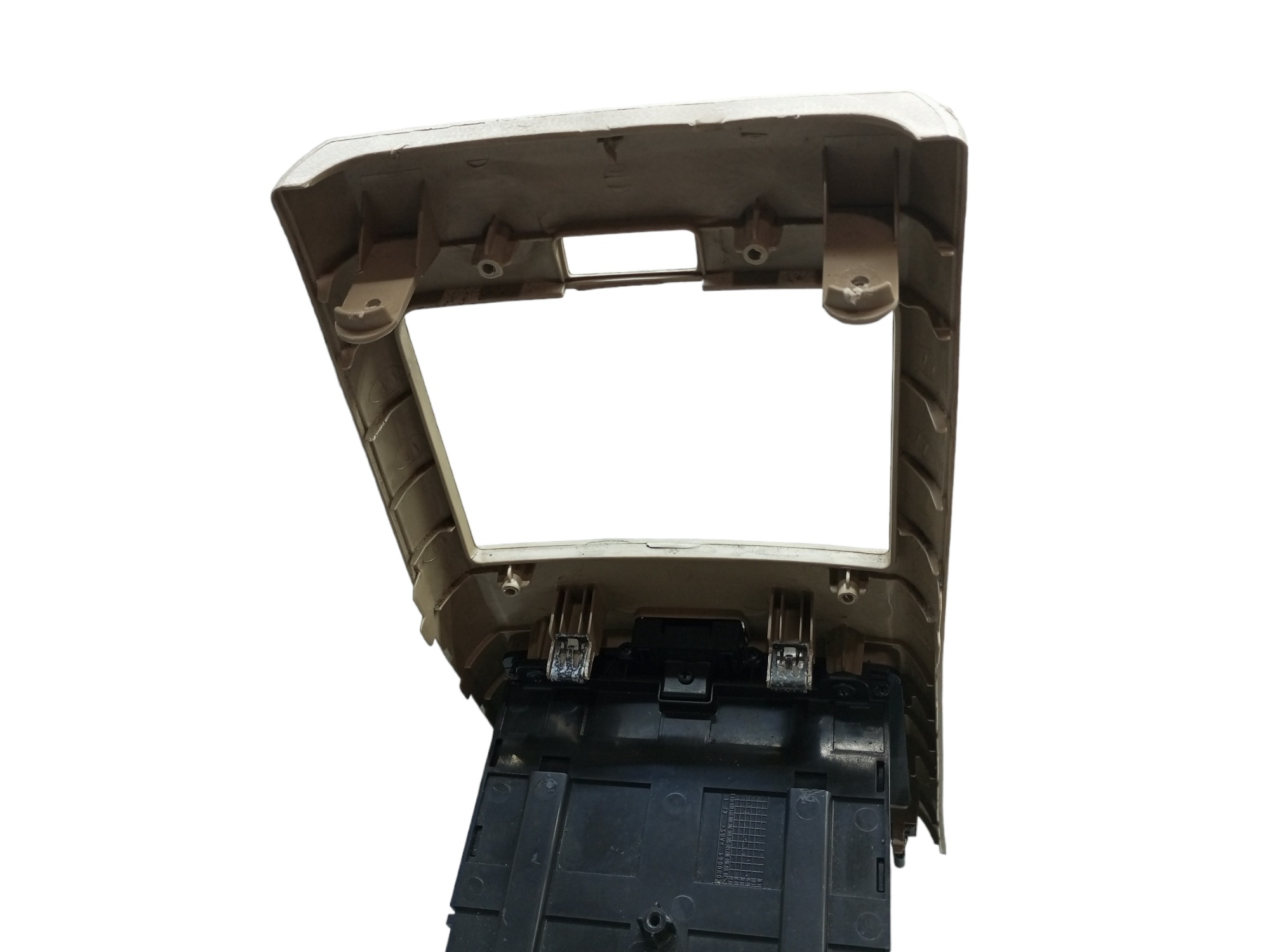 Porta Copo Captiva Chevrolet Console Traseiro Moldura 2008 Bege 4